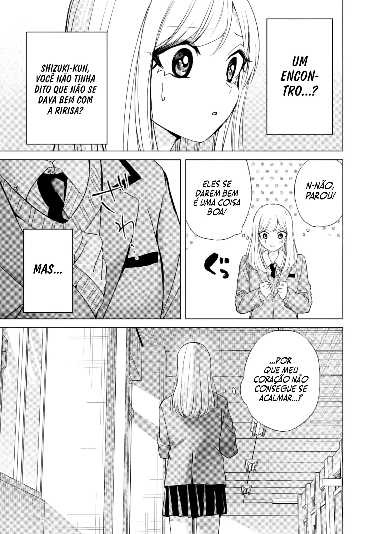 Kusunoki Fracassou em Estrear no Ensino Médio Capitulo 47 Pagina 16