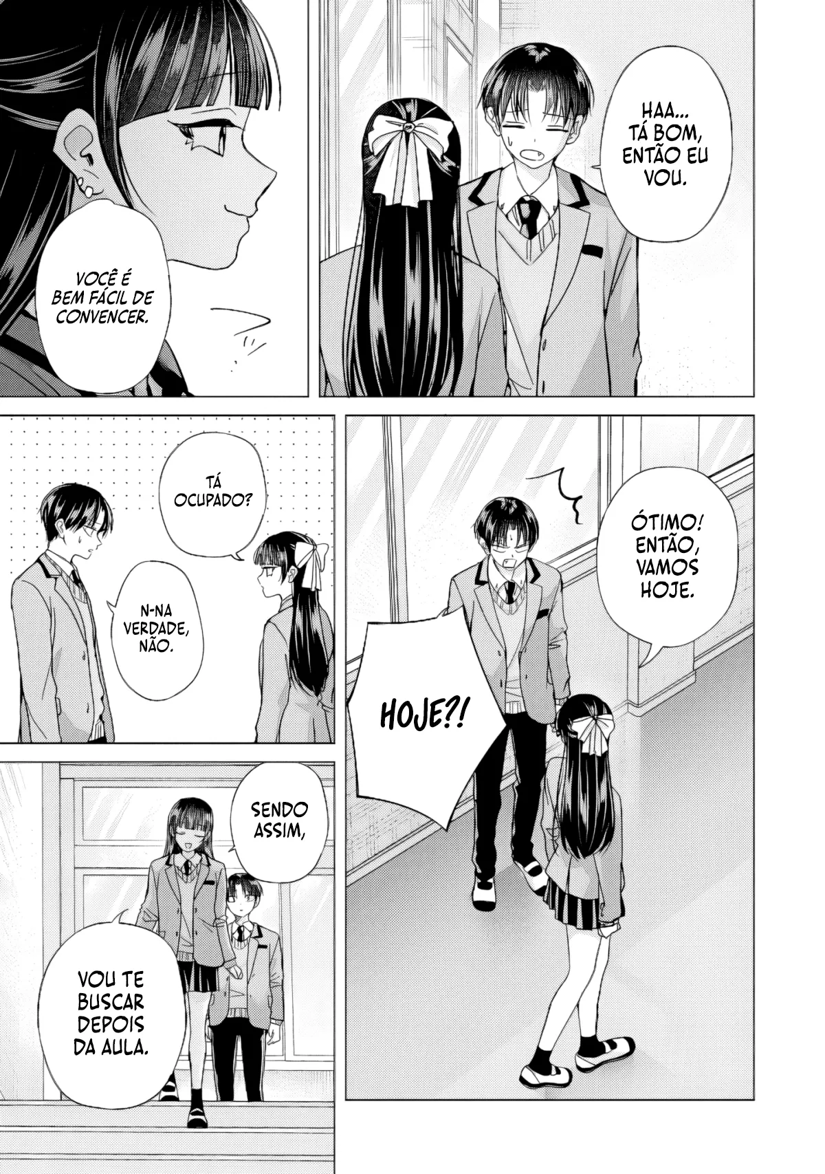 Kusunoki Fracassou em Estrear no Ensino Médio Capitulo 47 Pagina 18