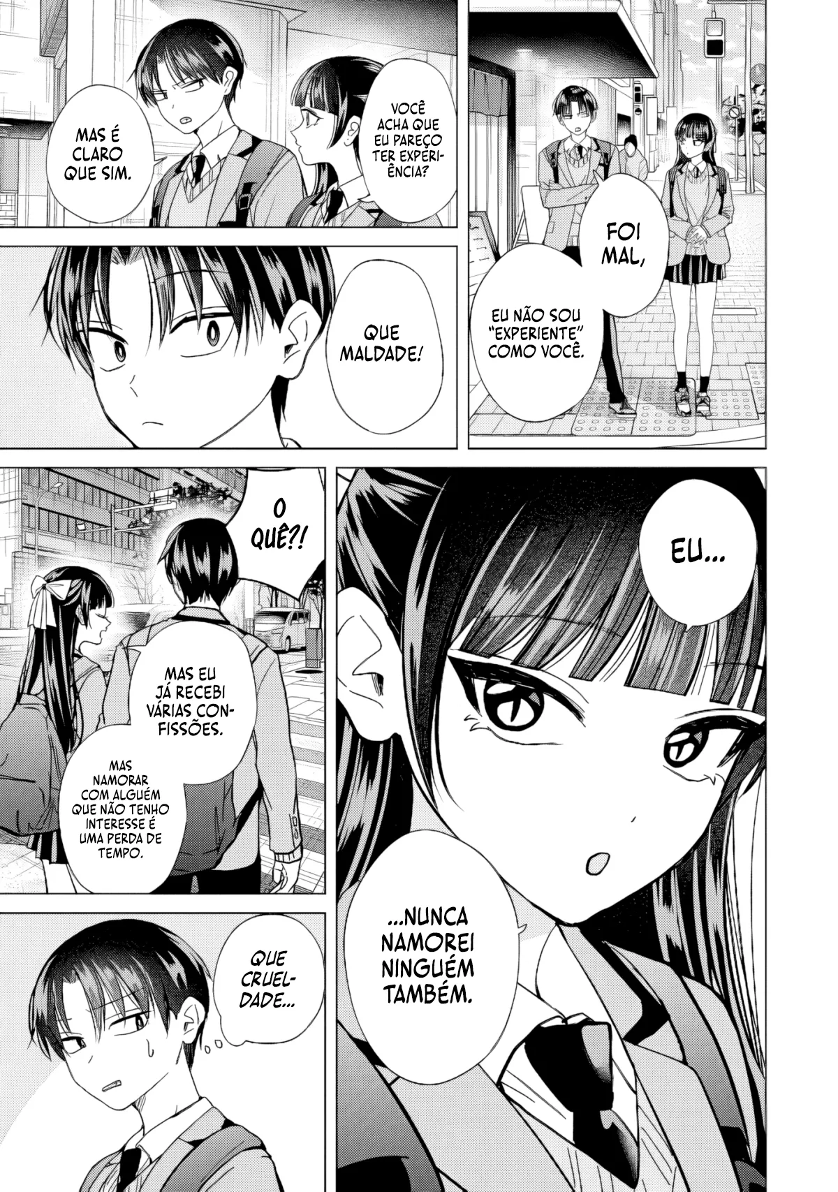 Kusunoki Fracassou em Estrear no Ensino Médio Capitulo 47 Pagina 22