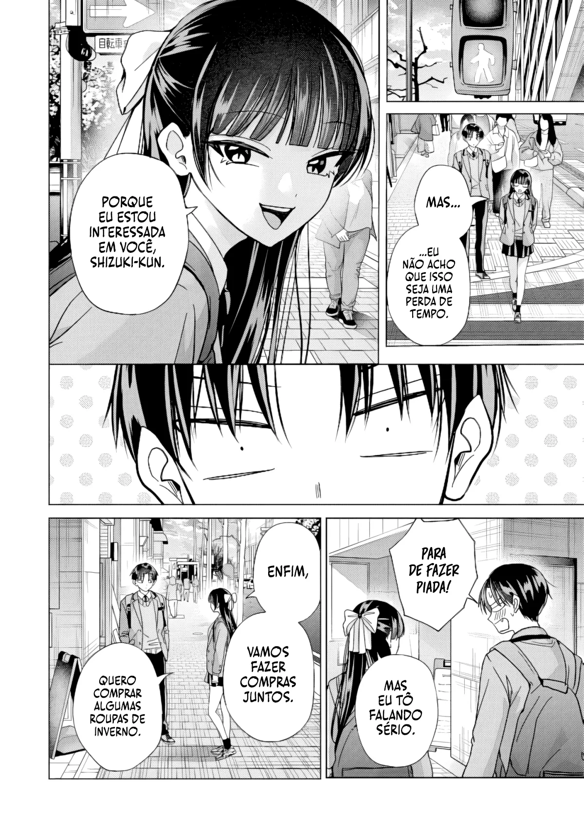 Kusunoki Fracassou em Estrear no Ensino Médio Capitulo 47 Pagina 23