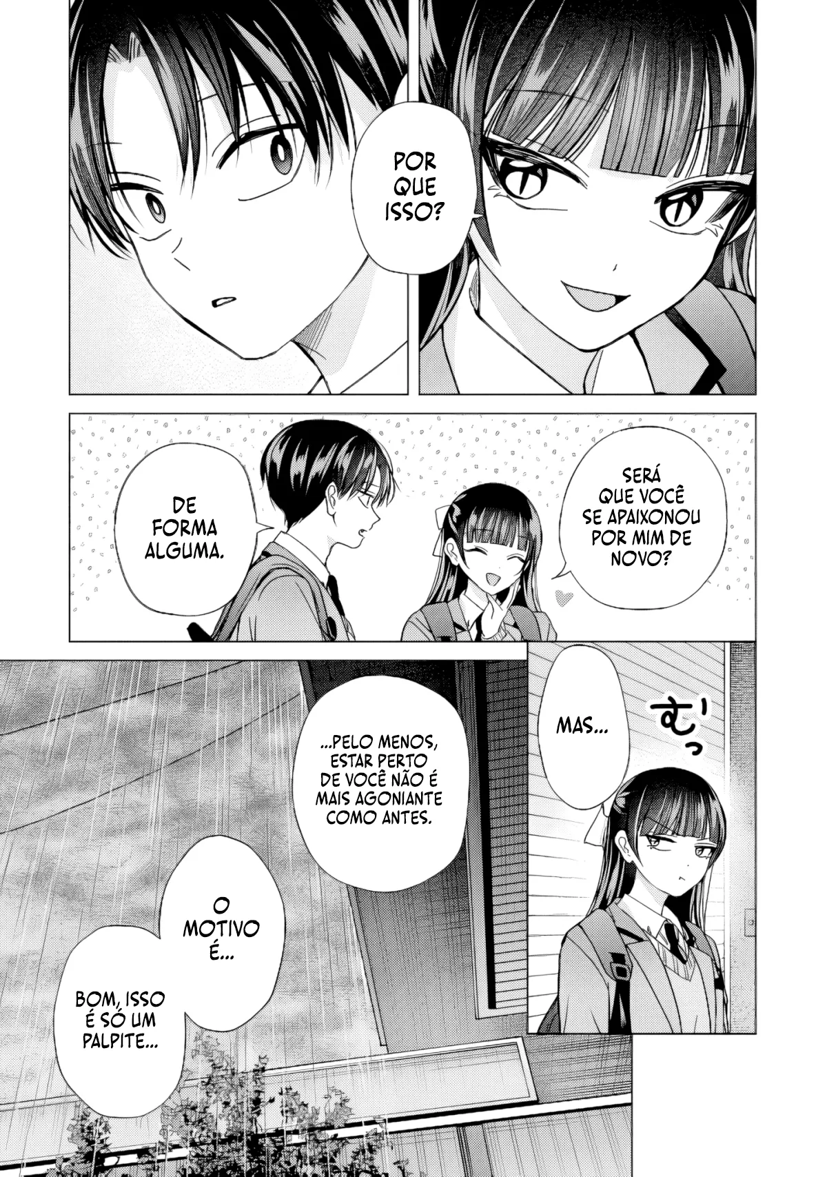 Kusunoki Fracassou em Estrear no Ensino Médio Capitulo 47 Pagina 28