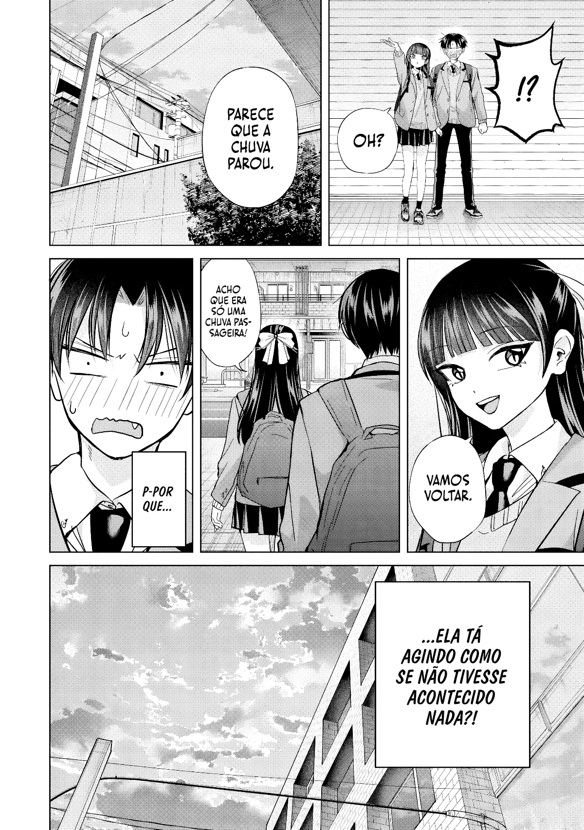 Kusunoki Fracassou em Estrear no Ensino Médio Capitulo 48 Pagina 3