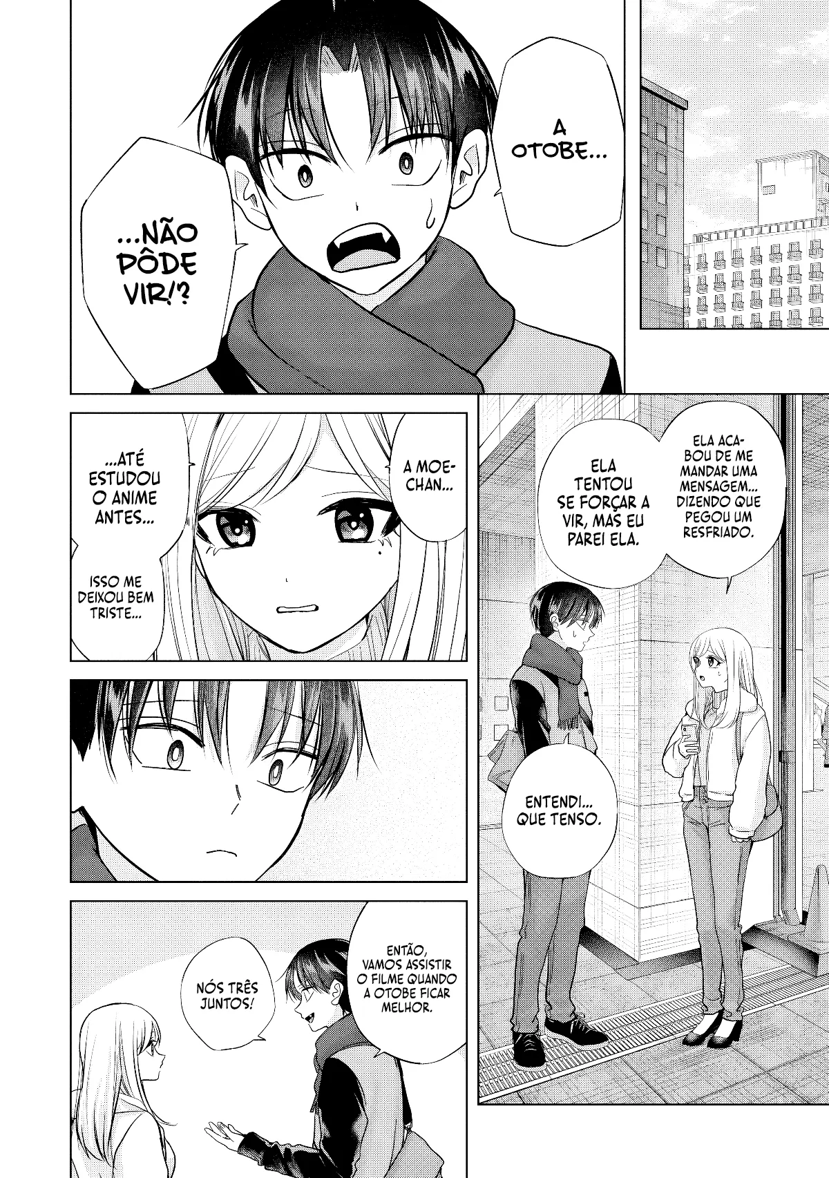 Kusunoki Fracassou em Estrear no Ensino Médio Capitulo 48 Pagina 7