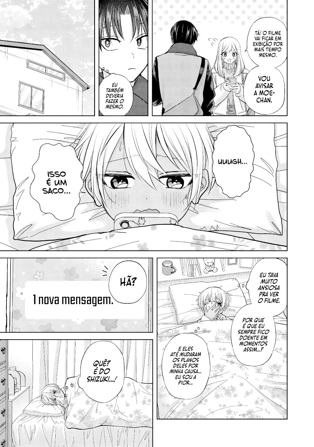 Kusunoki Fracassou em Estrear no Ensino Médio Capitulo 48 Pagina 8