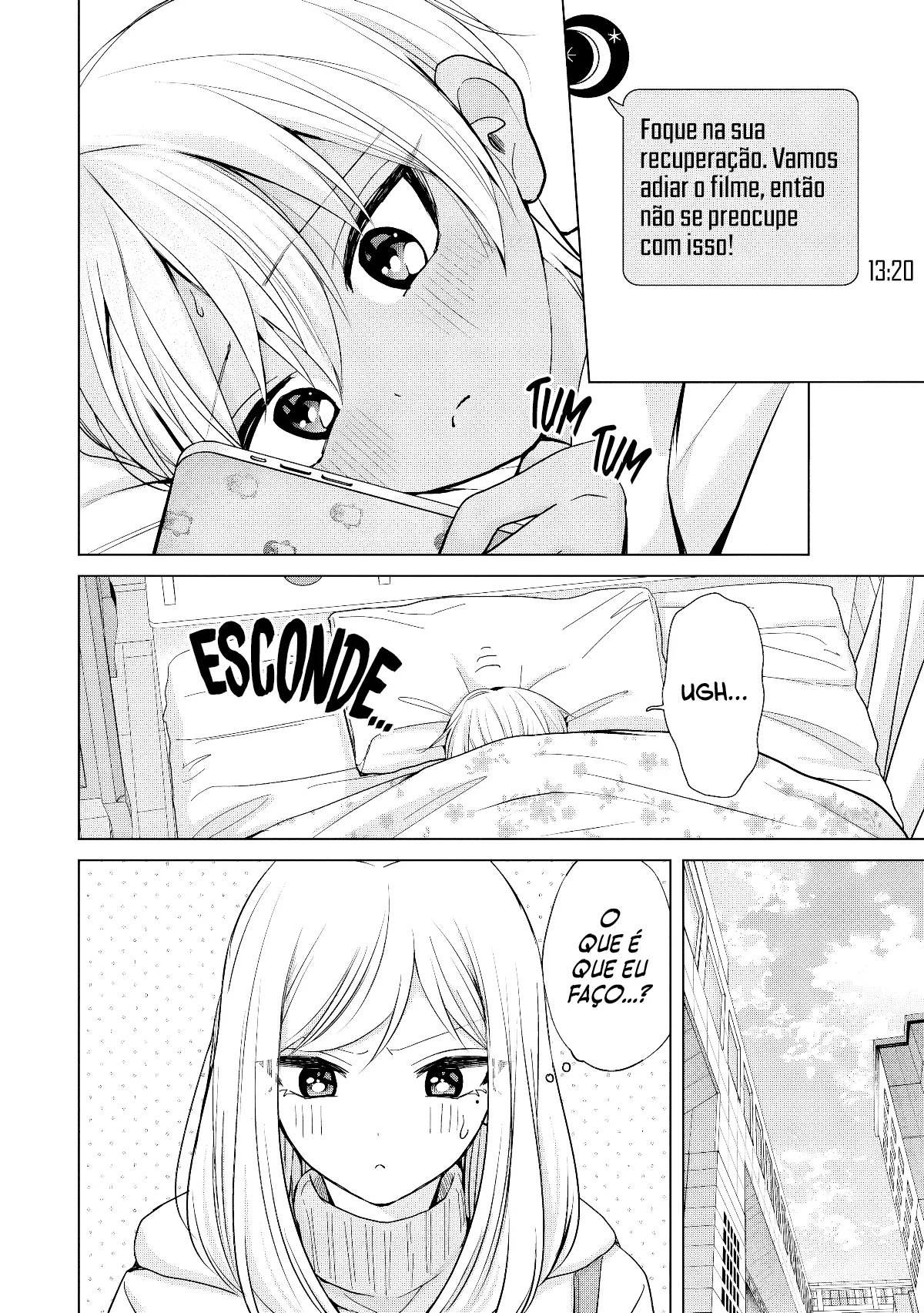 Kusunoki Fracassou em Estrear no Ensino Médio Capitulo 48 Pagina 9