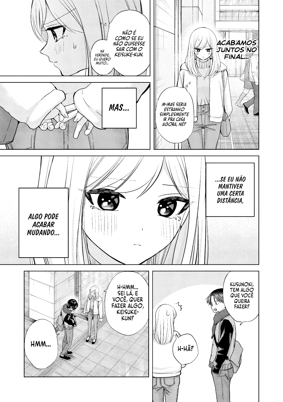 Kusunoki Fracassou em Estrear no Ensino Médio Capitulo 48 Pagina 10