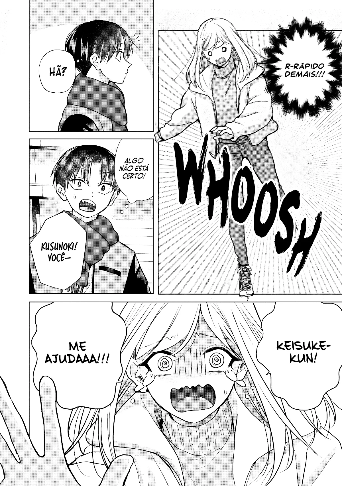 Kusunoki Fracassou em Estrear no Ensino Médio Capitulo 48 Pagina 17