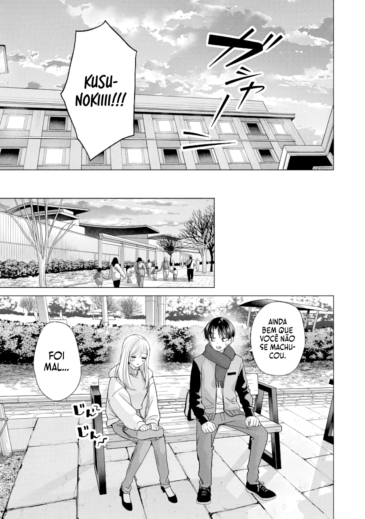 Kusunoki Fracassou em Estrear no Ensino Médio Capitulo 49 Pagina 6