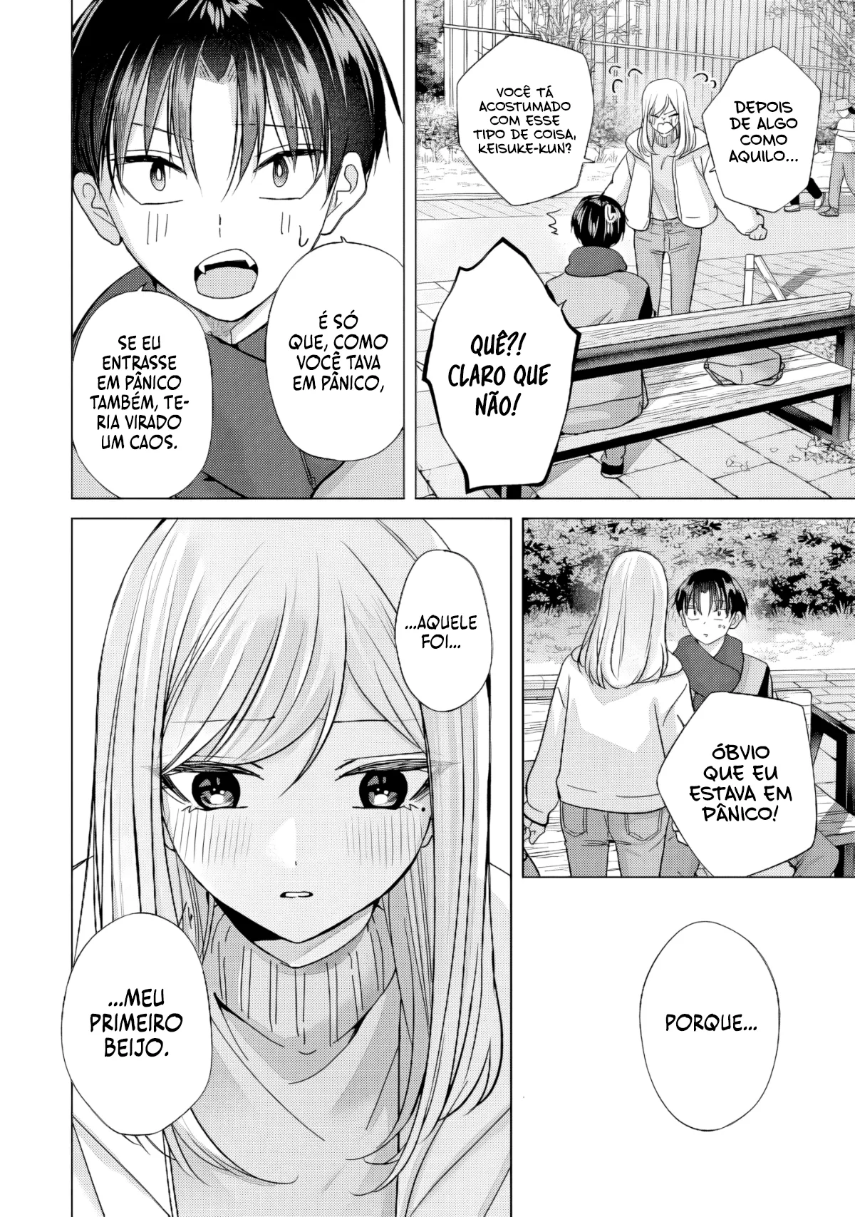 Kusunoki Fracassou em Estrear no Ensino Médio Capitulo 49 Pagina 9