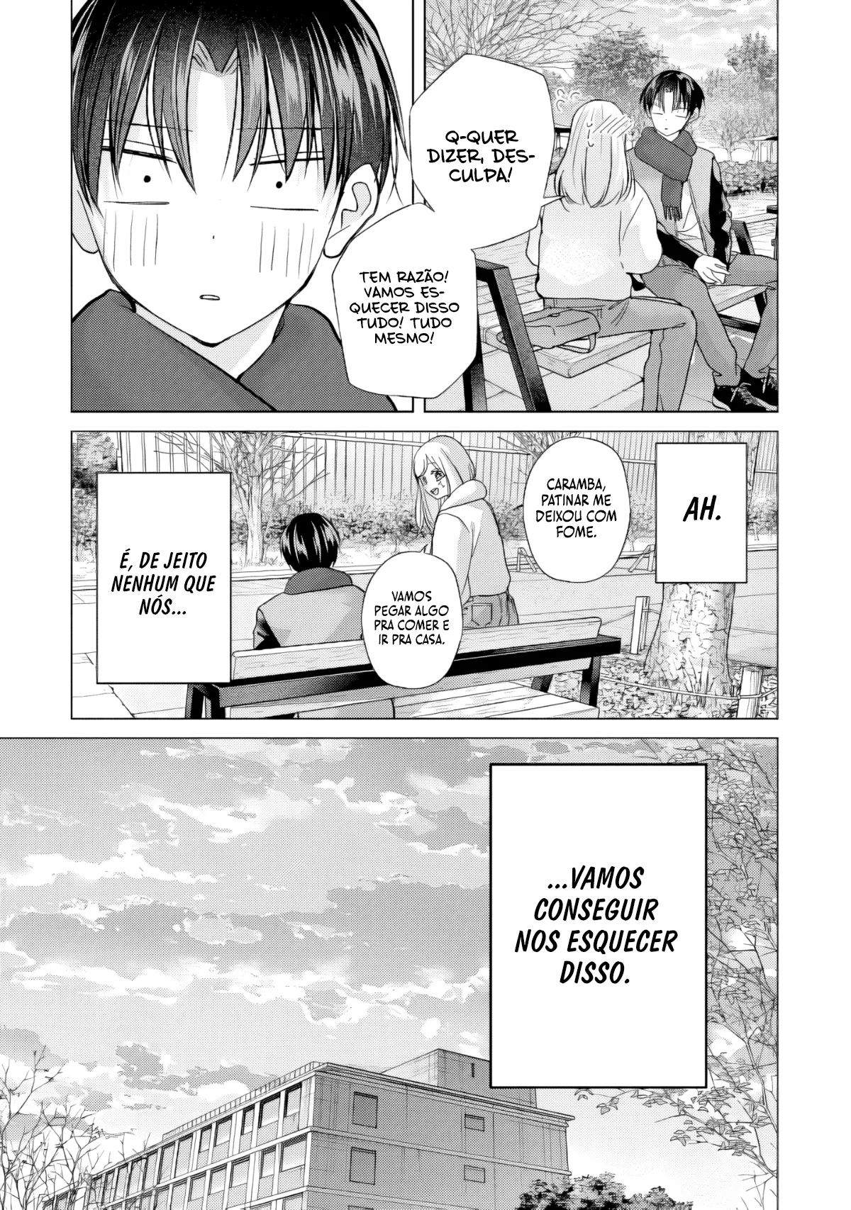 Kusunoki Fracassou em Estrear no Ensino Médio Capitulo 49 Pagina 12