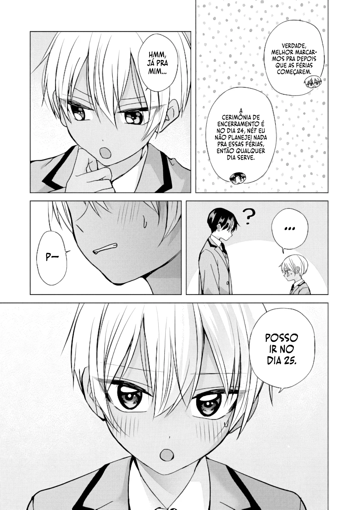 Kusunoki Fracassou em Estrear no Ensino Médio Capitulo 49 Pagina 18