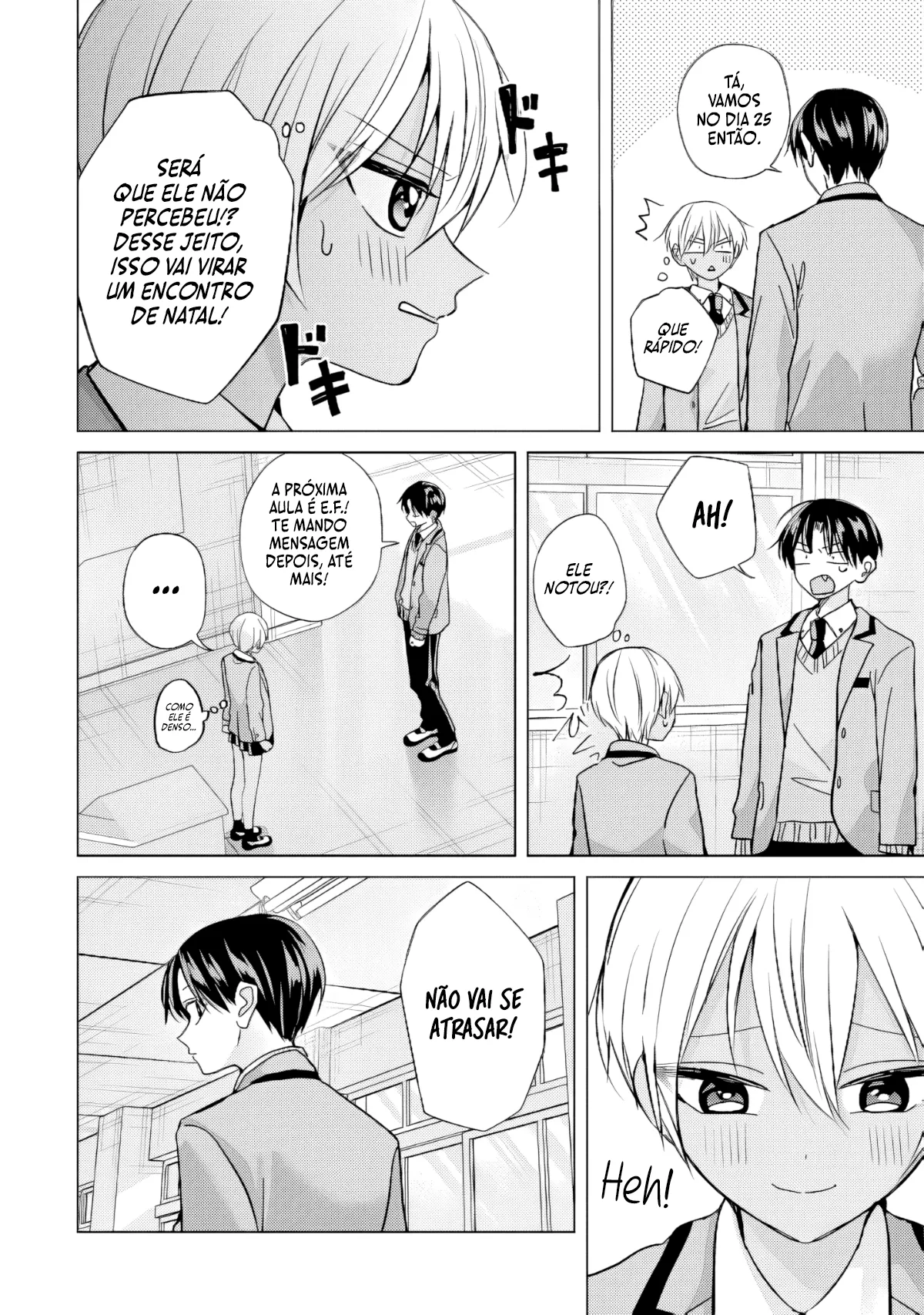 Kusunoki Fracassou em Estrear no Ensino Médio Capitulo 49 Pagina 19