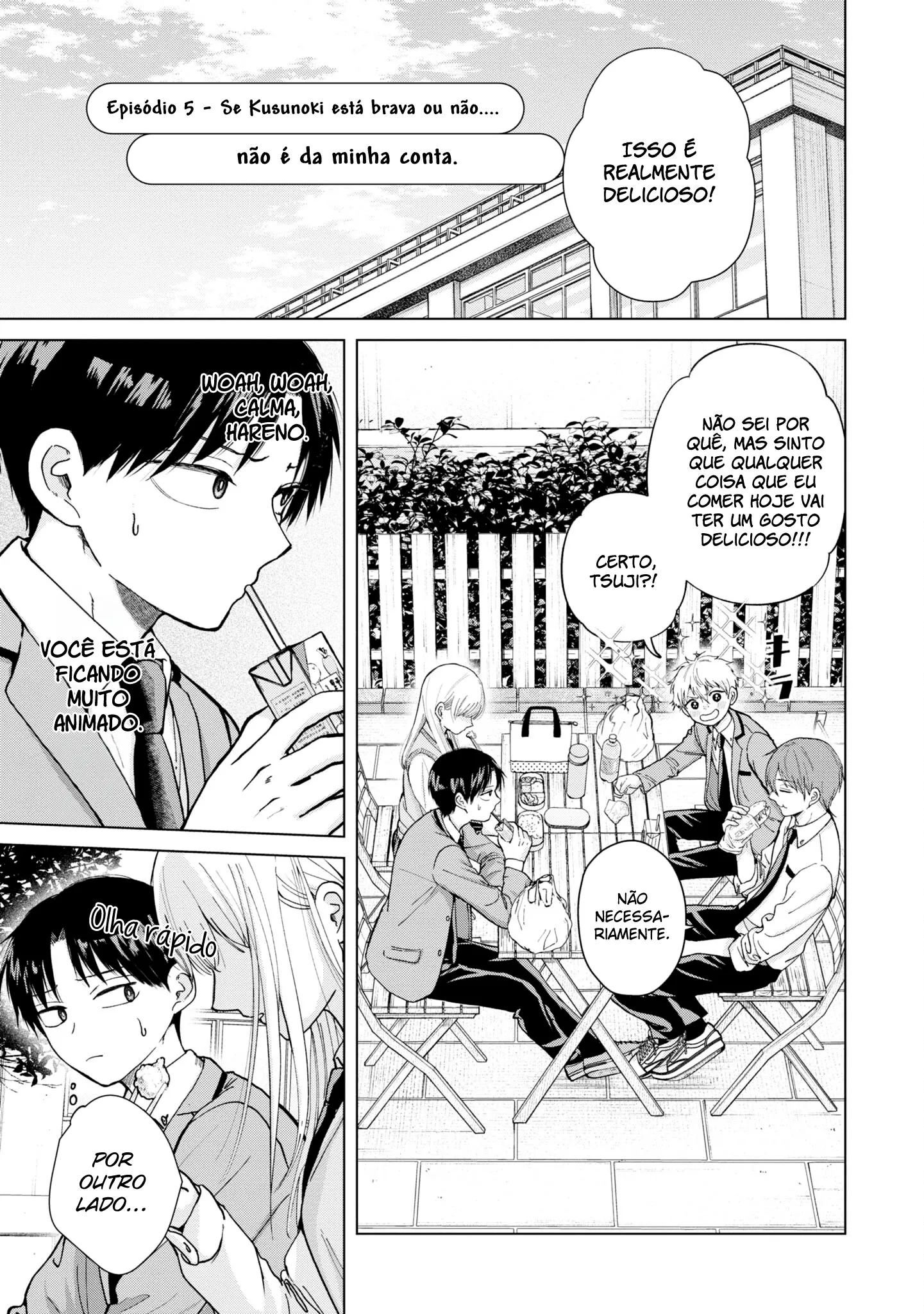 Kusunoki Fracassou em Estrear no Ensino Médio Capitulo 5 Pagina 2