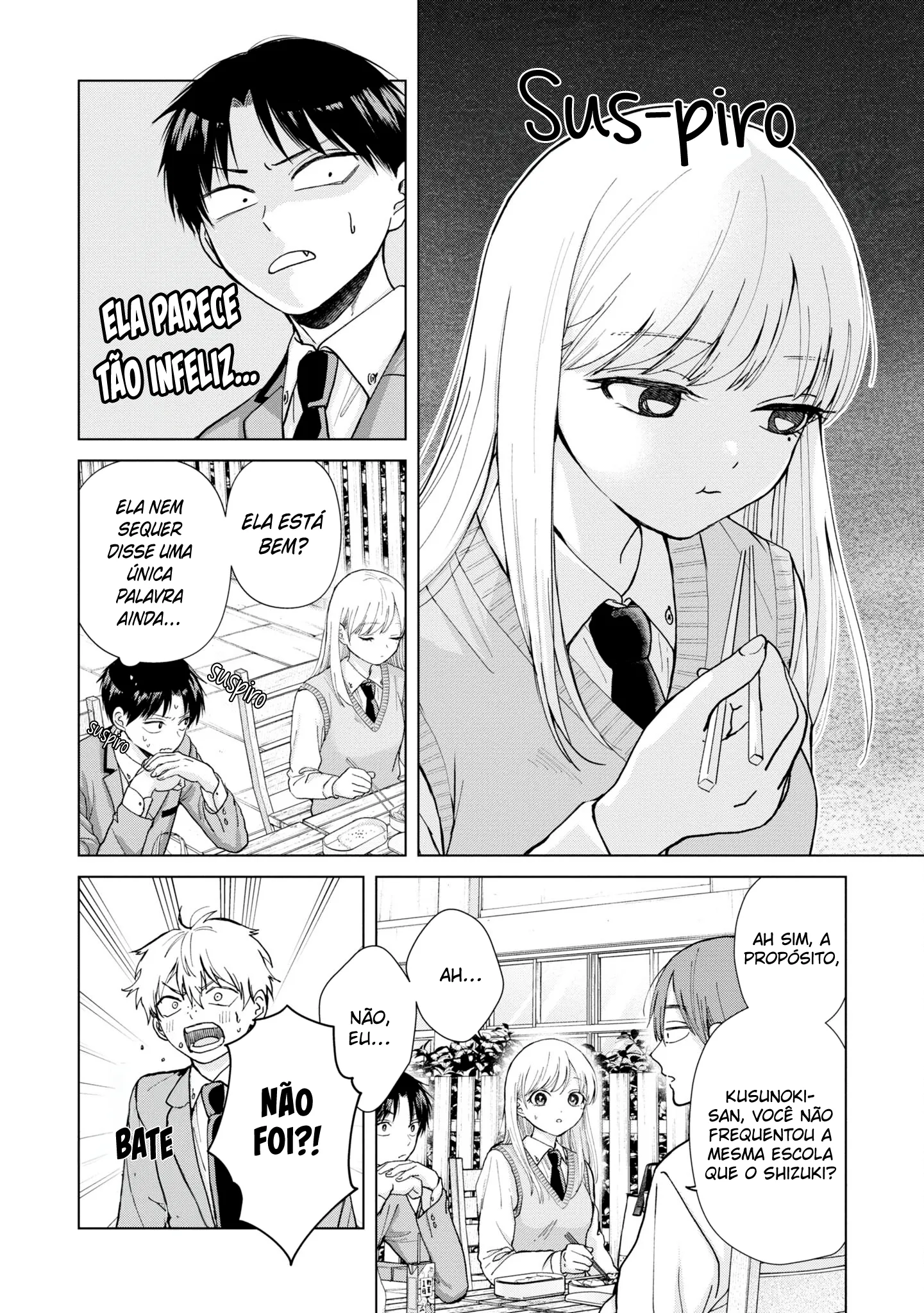 Kusunoki Fracassou em Estrear no Ensino Médio Capitulo 5 Pagina 3