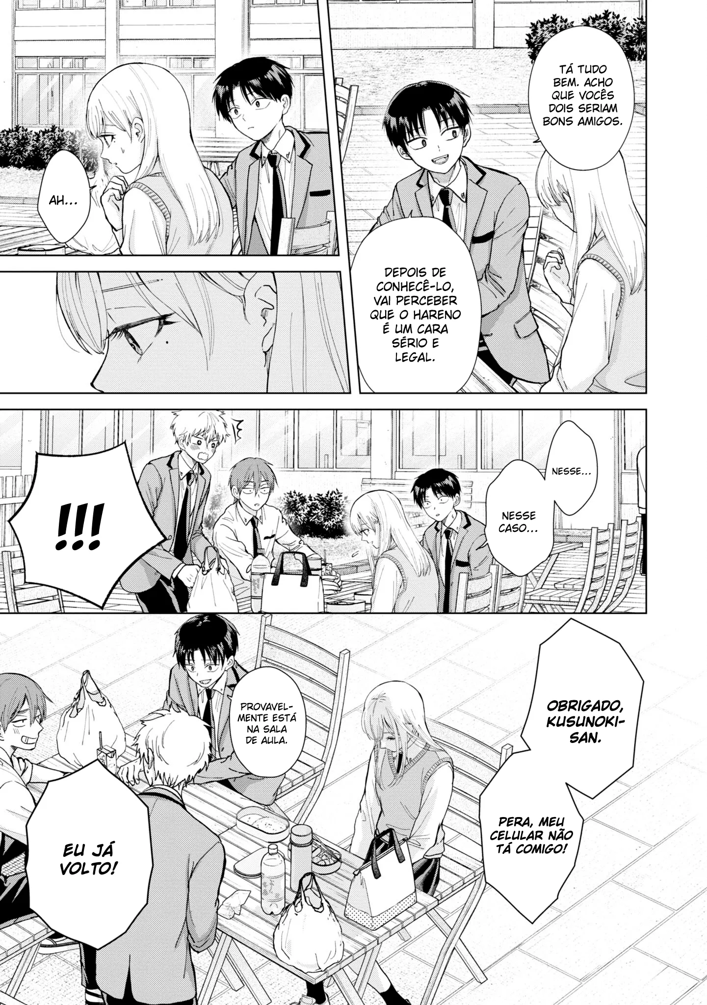 Kusunoki Fracassou em Estrear no Ensino Médio Capitulo 5 Pagina 6