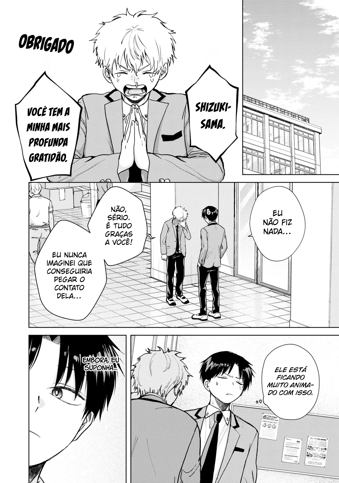 Kusunoki Fracassou em Estrear no Ensino Médio Capitulo 5 Pagina 7