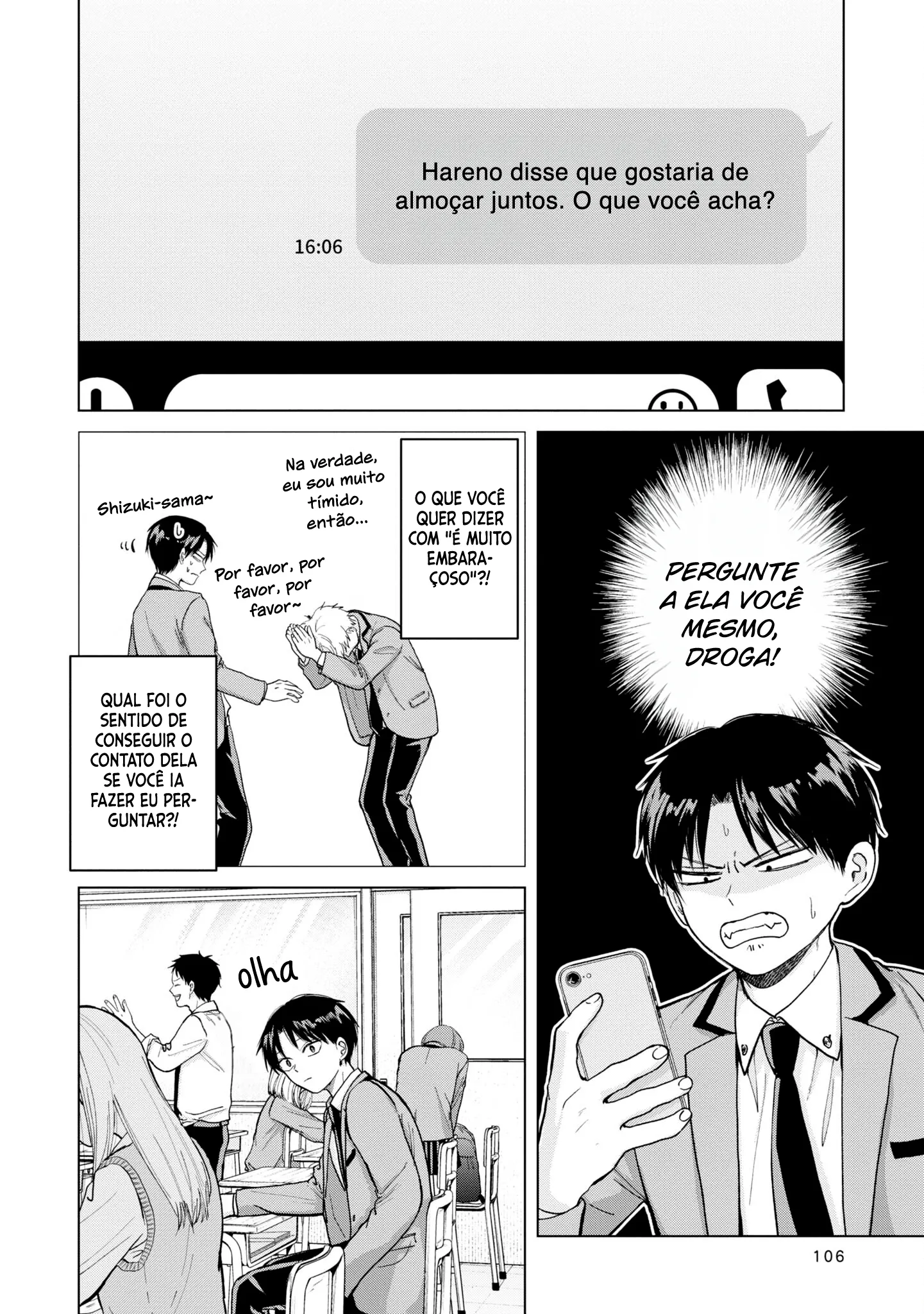 Kusunoki Fracassou em Estrear no Ensino Médio Capitulo 5 Pagina 9