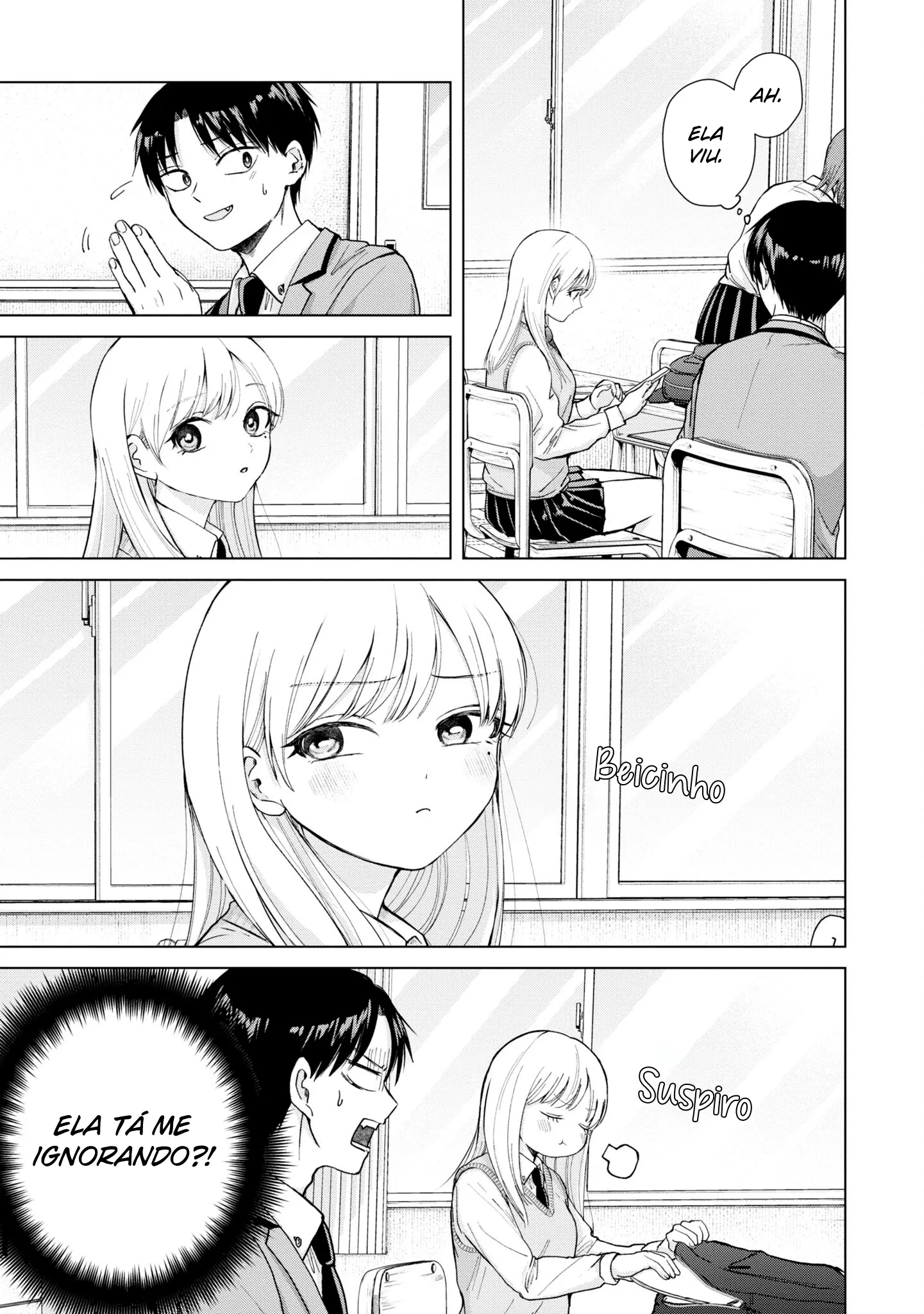 Kusunoki Fracassou em Estrear no Ensino Médio Capitulo 5 Pagina 10