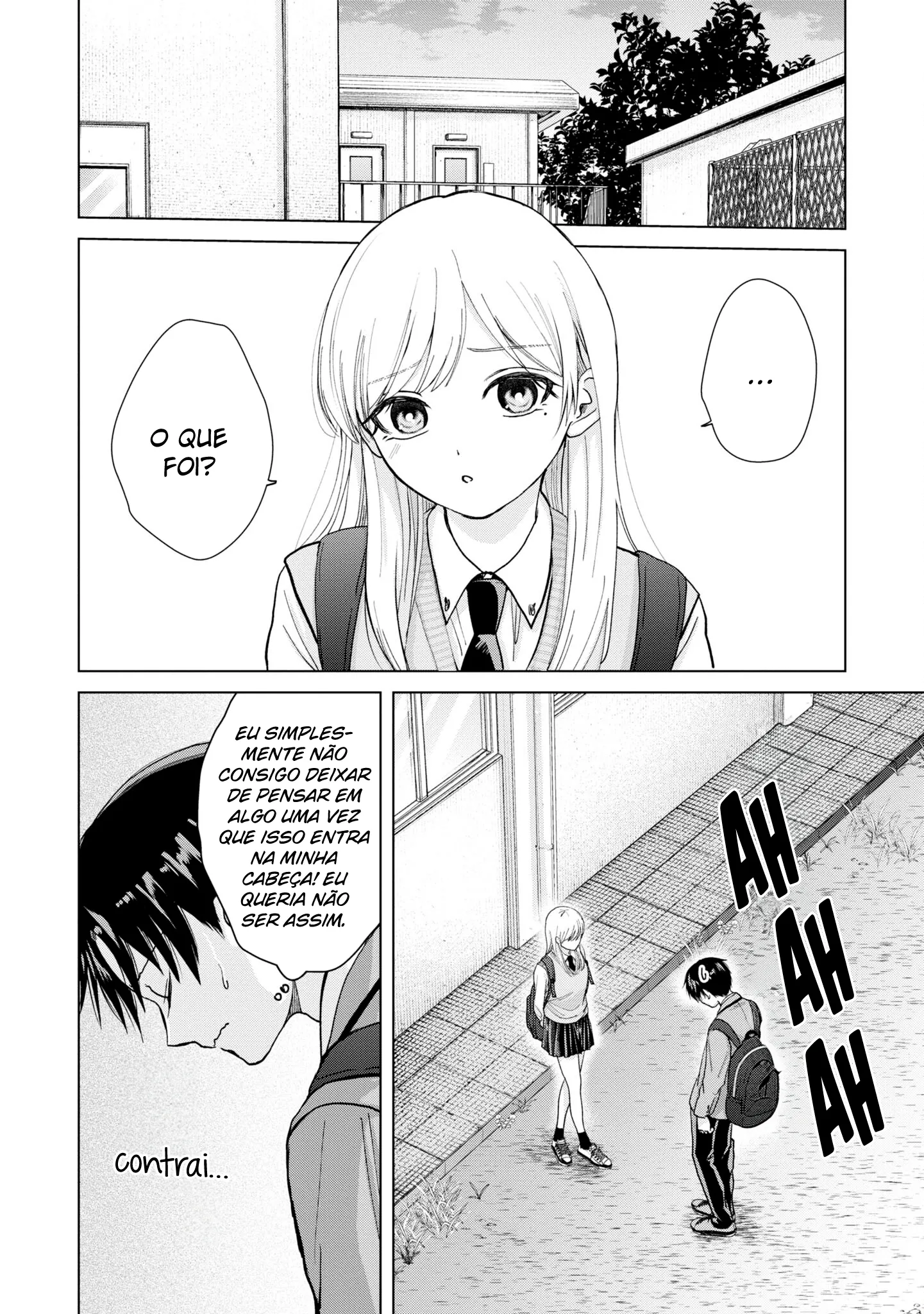 Kusunoki Fracassou em Estrear no Ensino Médio Capitulo 5 Pagina 13