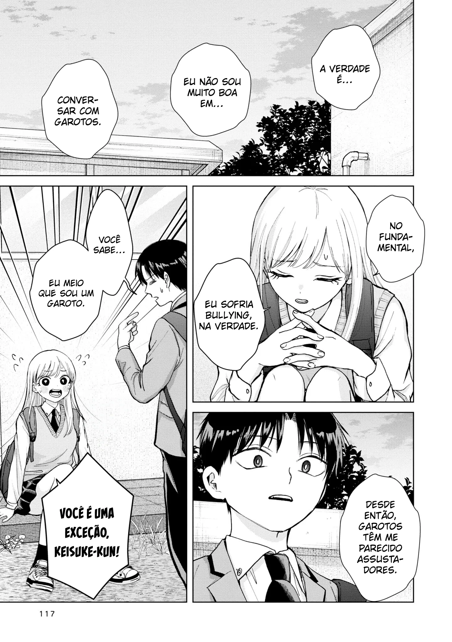 Kusunoki Fracassou em Estrear no Ensino Médio Capitulo 5 Pagina 20