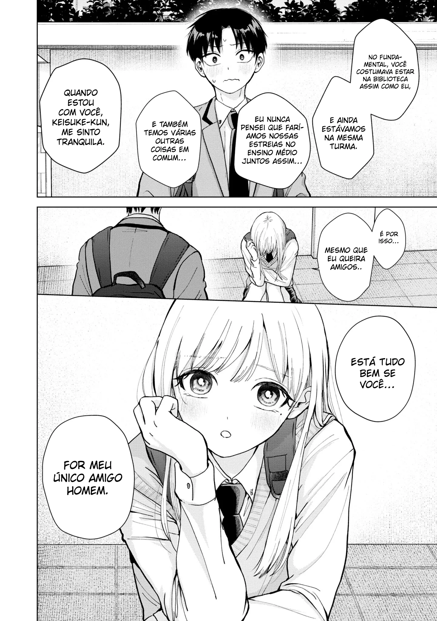 Kusunoki Fracassou em Estrear no Ensino Médio Capitulo 5 Pagina 21