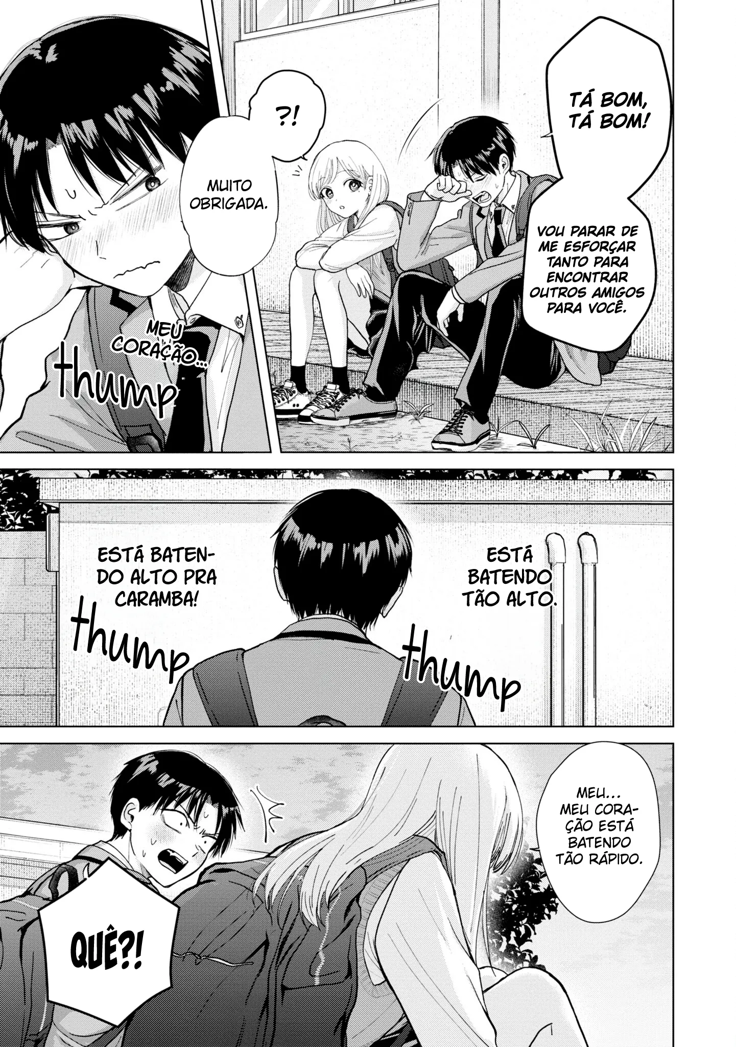 Kusunoki Fracassou em Estrear no Ensino Médio Capitulo 5 Pagina 22