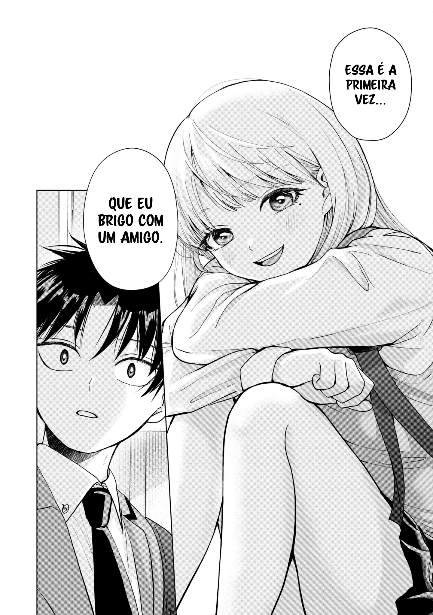 Kusunoki Fracassou em Estrear no Ensino Médio Capitulo 5 Pagina 23