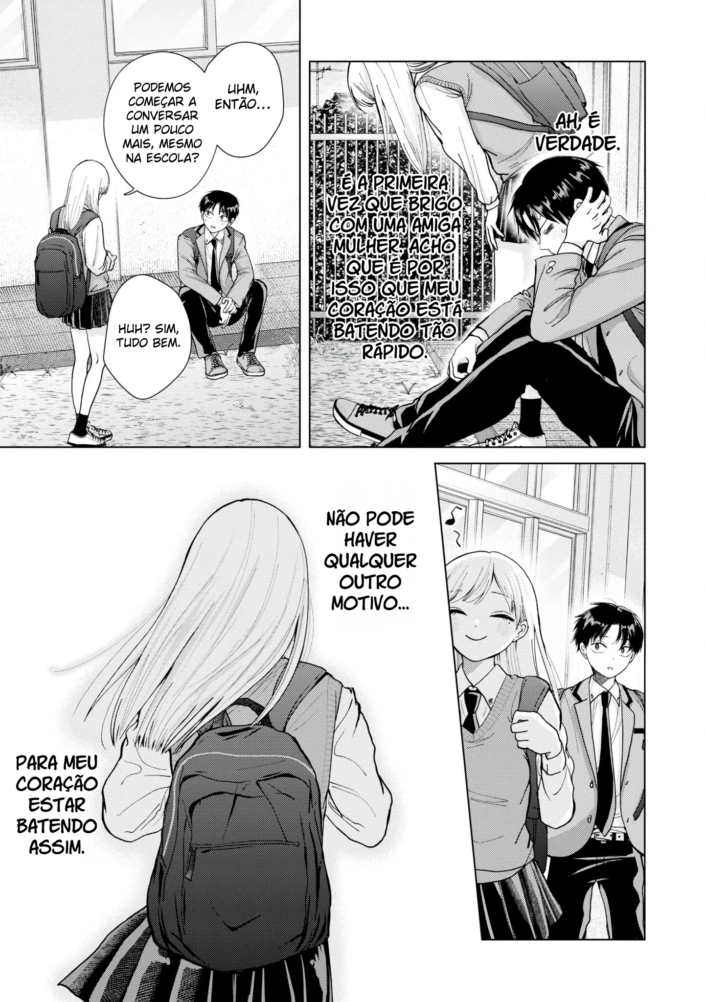 Kusunoki Fracassou em Estrear no Ensino Médio Capitulo 5 Pagina 24