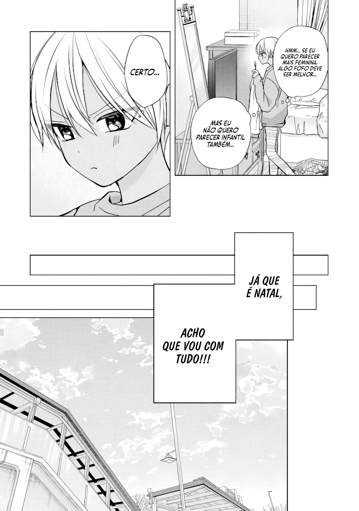 Kusunoki Fracassou em Estrear no Ensino Médio Capitulo 50 Pagina 4