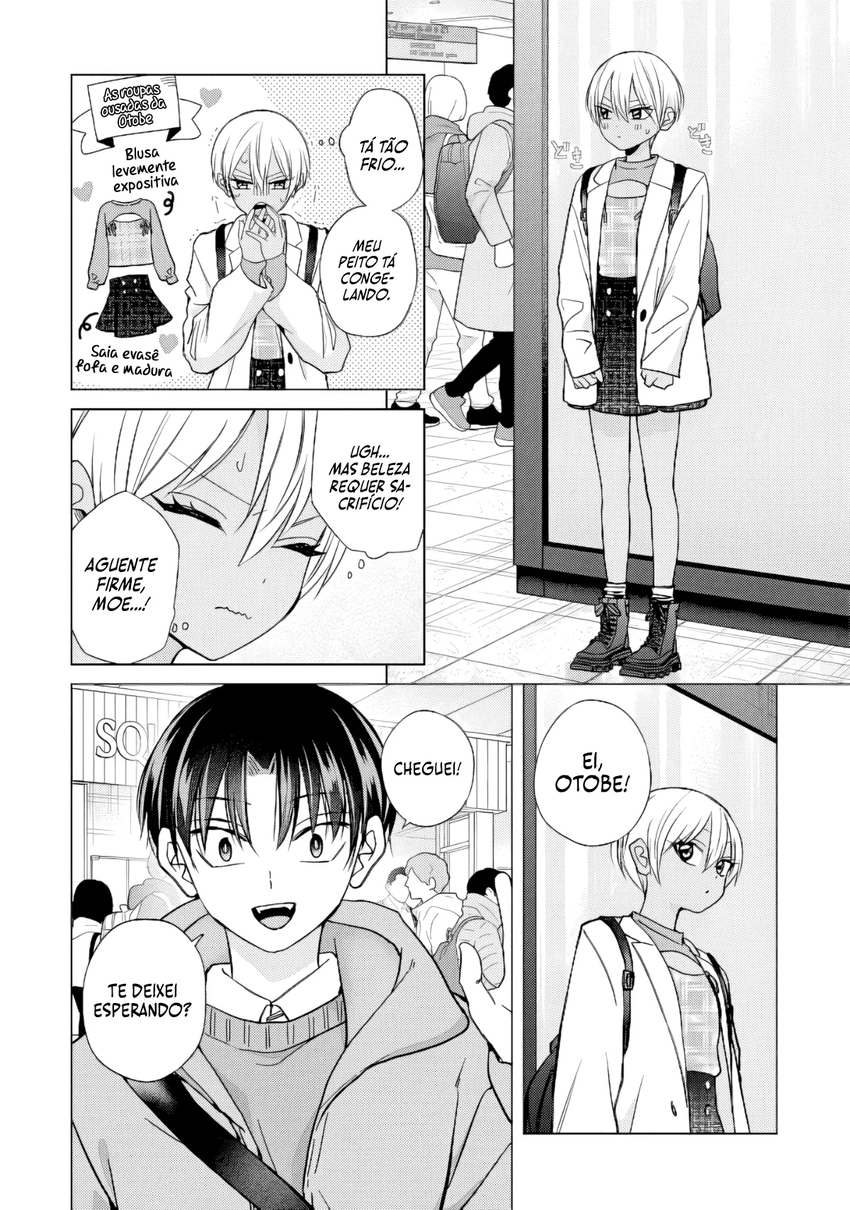 Kusunoki Fracassou em Estrear no Ensino Médio Capitulo 50 Pagina 5