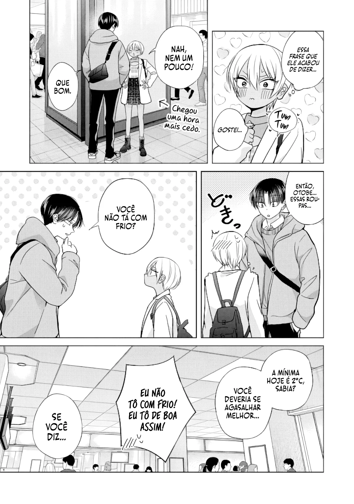 Kusunoki Fracassou em Estrear no Ensino Médio Capitulo 50 Pagina 6