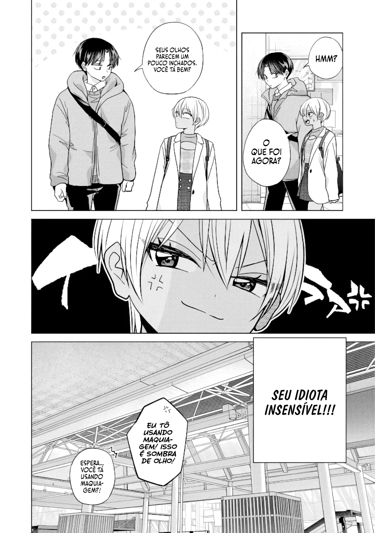 Kusunoki Fracassou em Estrear no Ensino Médio Capitulo 50 Pagina 7