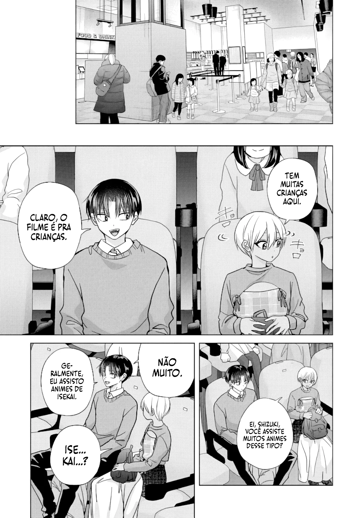 Kusunoki Fracassou em Estrear no Ensino Médio Capitulo 50 Pagina 10