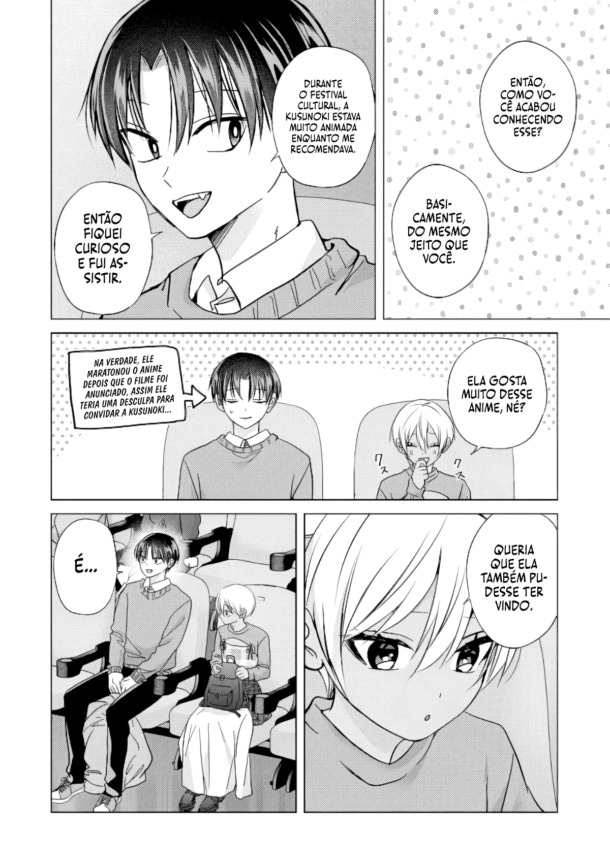 Kusunoki Fracassou em Estrear no Ensino Médio Capitulo 50 Pagina 11