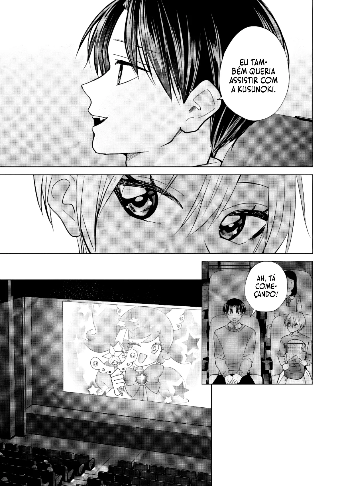 Kusunoki Fracassou em Estrear no Ensino Médio Capitulo 50 Pagina 12