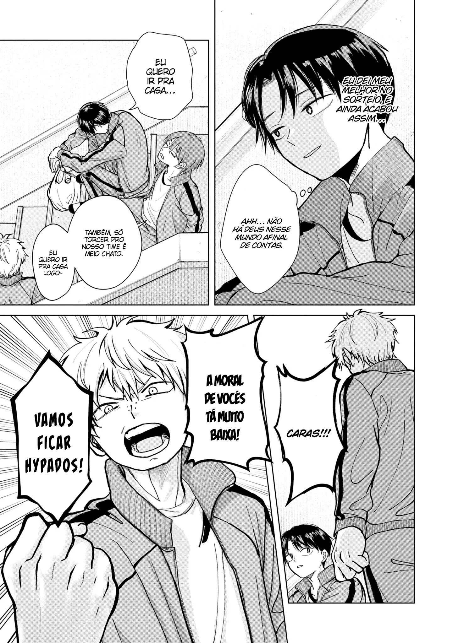 Kusunoki Fracassou em Estrear no Ensino Médio Capitulo 6 Pagina 6