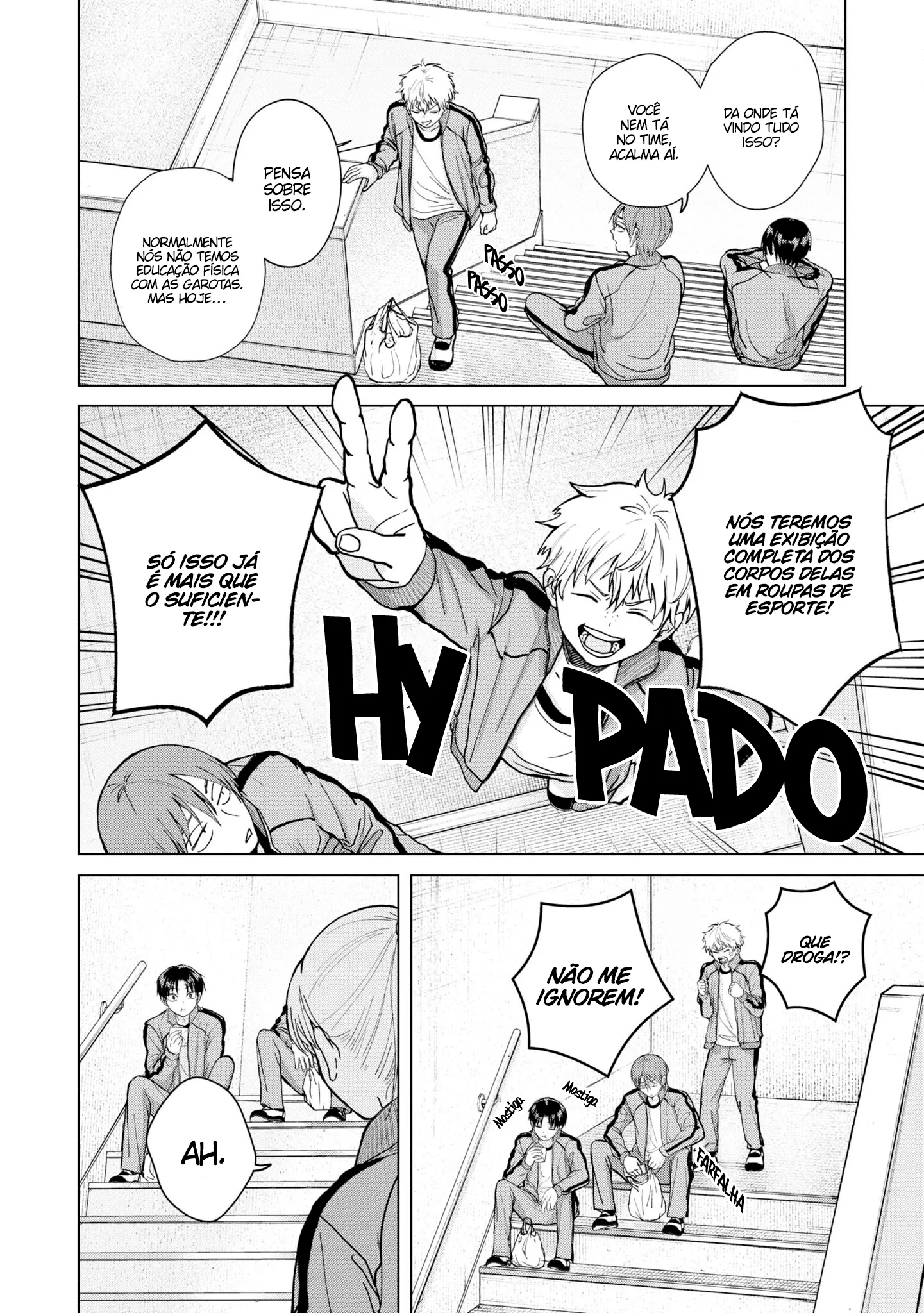 Kusunoki Fracassou em Estrear no Ensino Médio Capitulo 6 Pagina 7