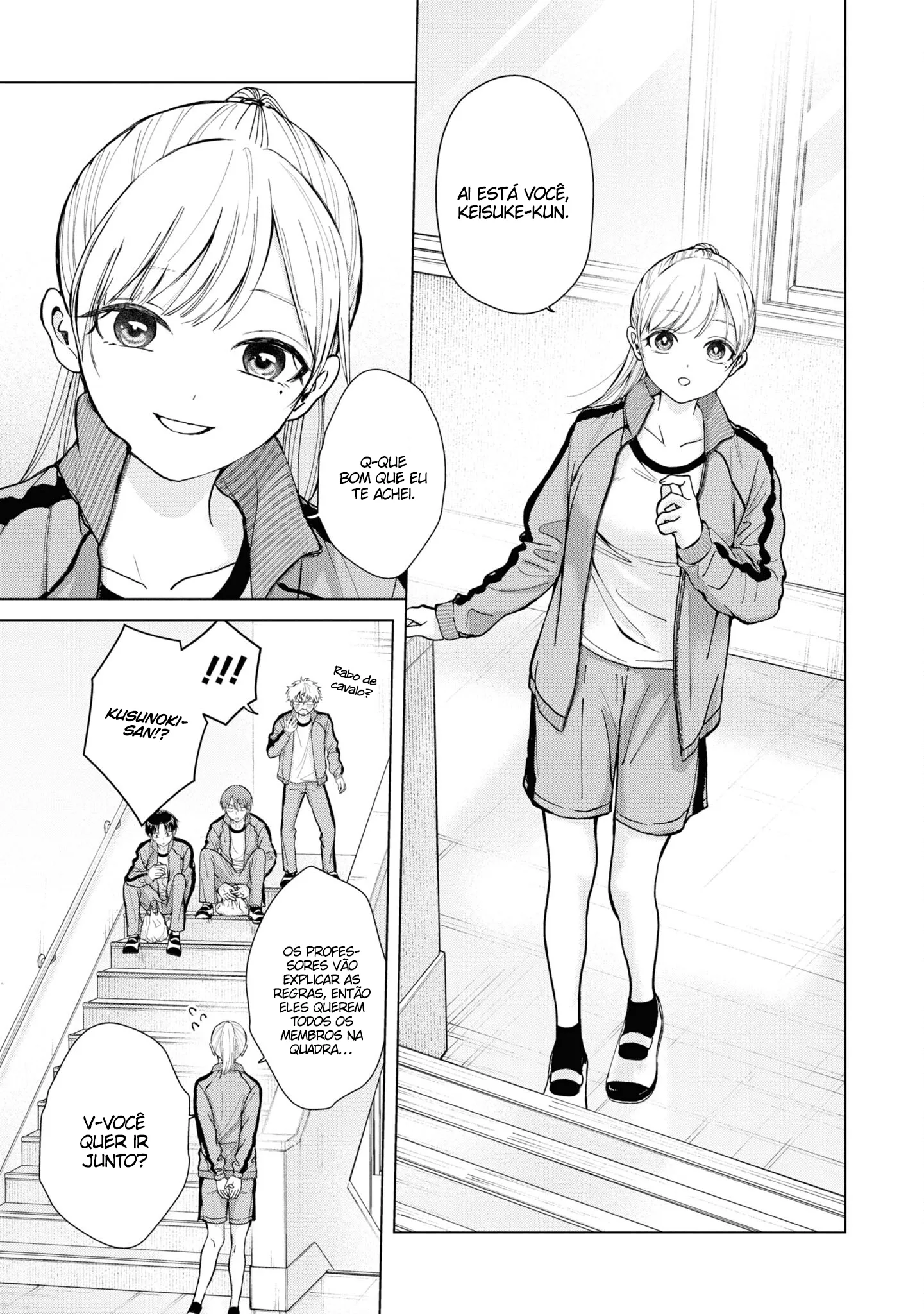 Kusunoki Fracassou em Estrear no Ensino Médio Capitulo 6 Pagina 8