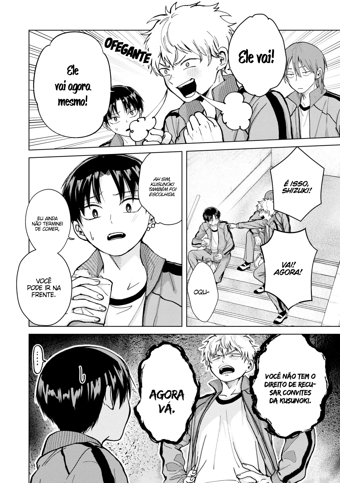 Kusunoki Fracassou em Estrear no Ensino Médio Capitulo 6 Pagina 9