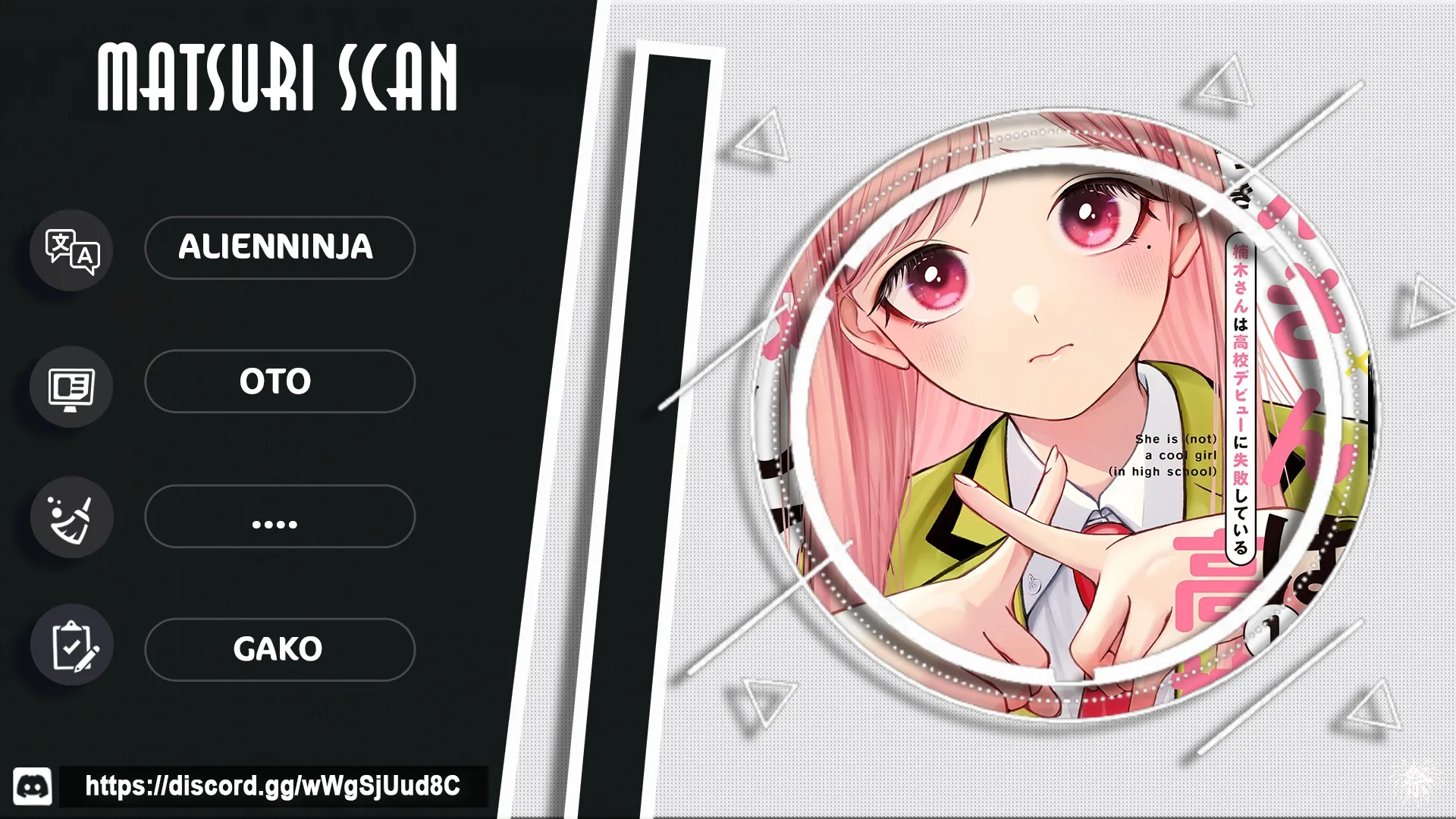 Kusunoki Fracassou em Estrear no Ensino Médio Capitulo 7 Pagina 1