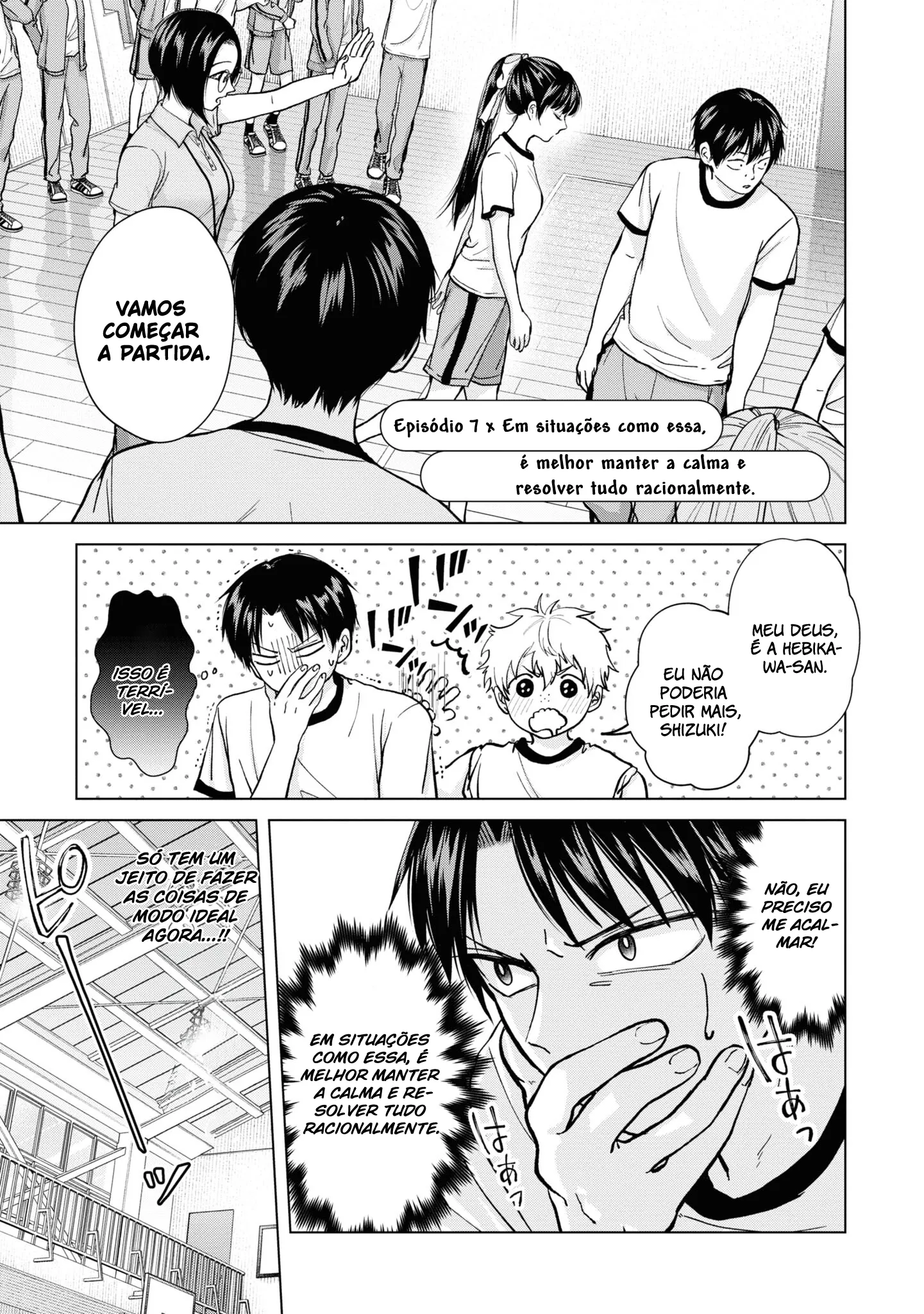 Kusunoki Fracassou em Estrear no Ensino Médio Capitulo 7 Pagina 2