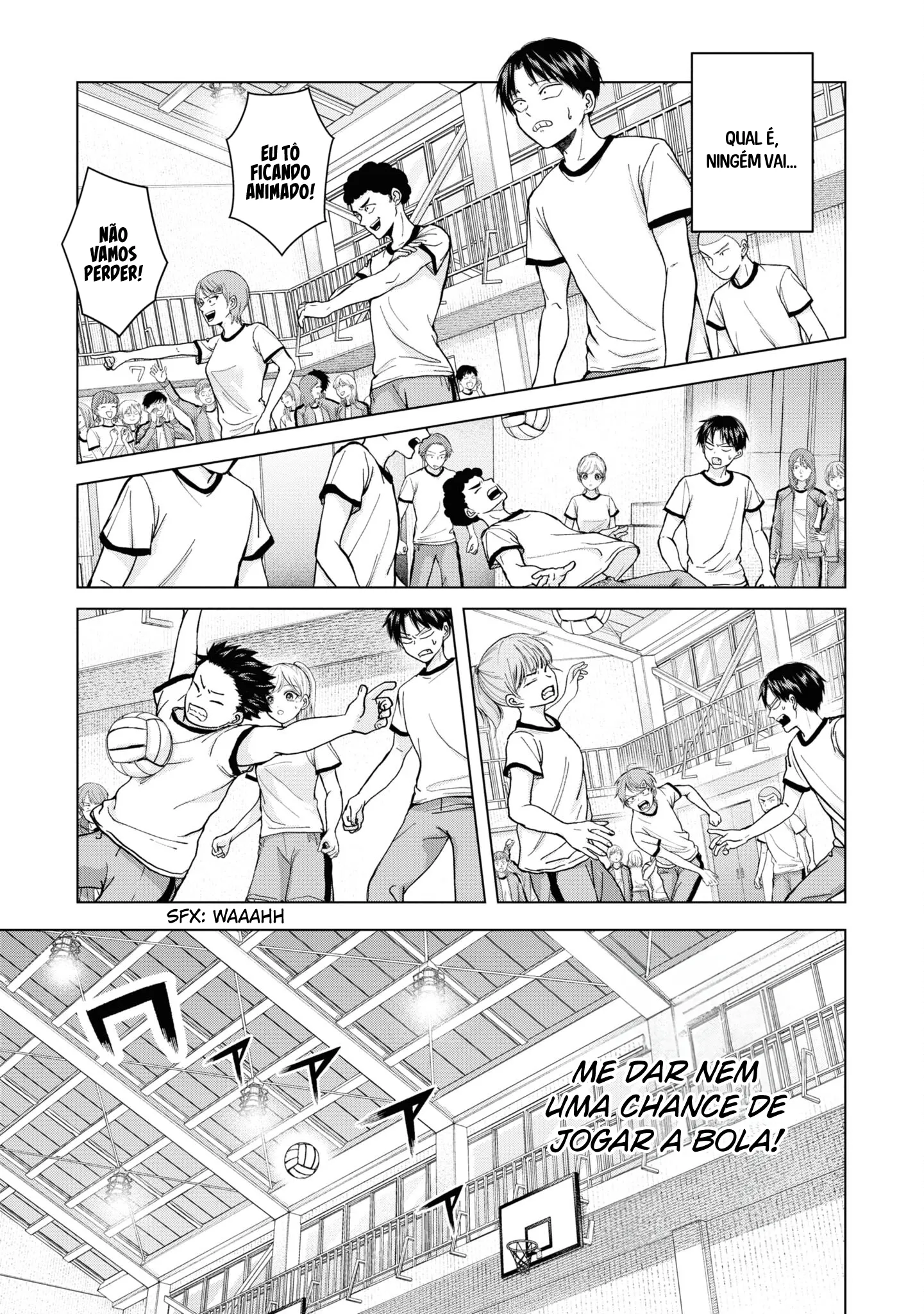 Kusunoki Fracassou em Estrear no Ensino Médio Capitulo 7 Pagina 6