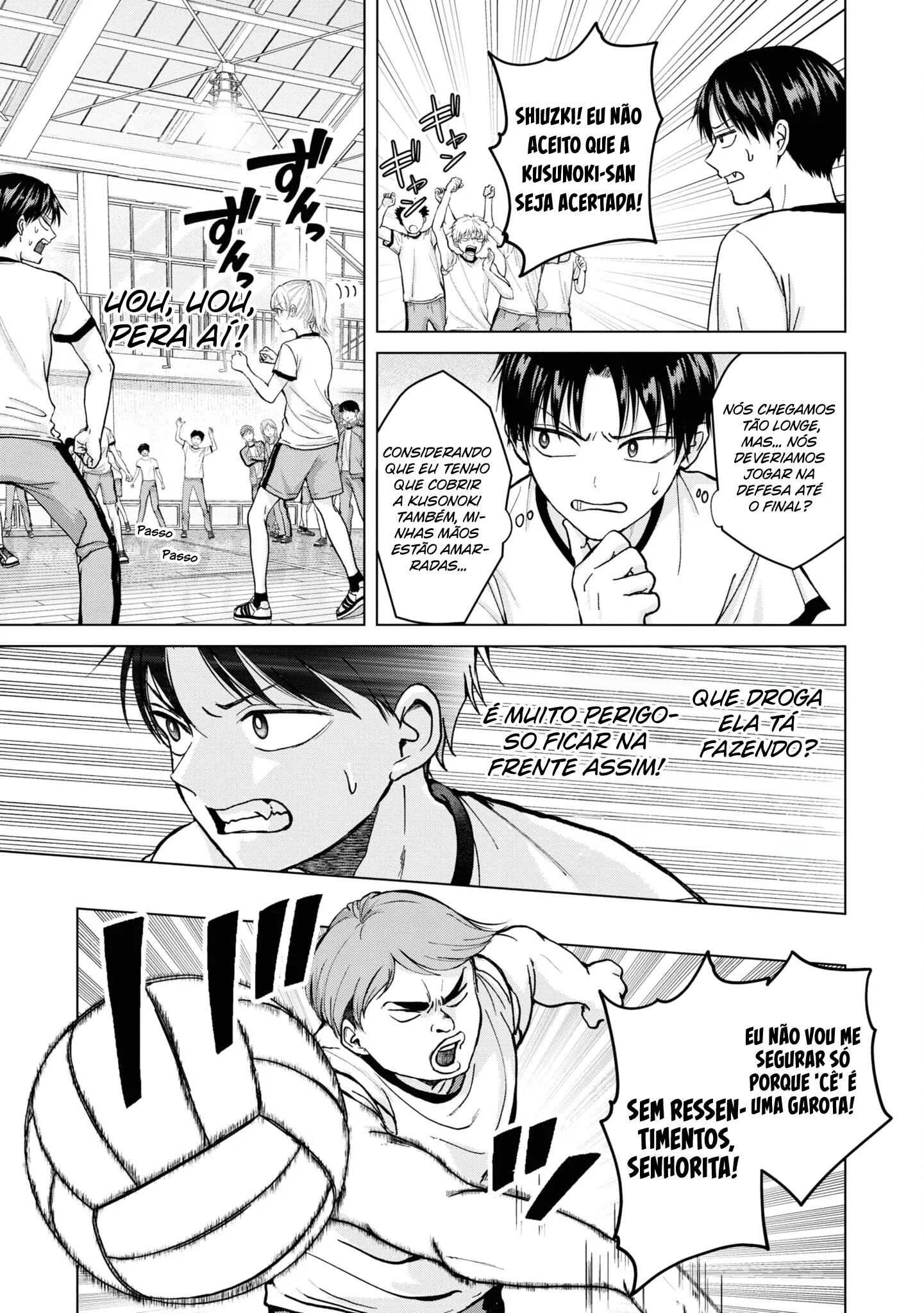 Kusunoki Fracassou em Estrear no Ensino Médio Capitulo 7 Pagina 8