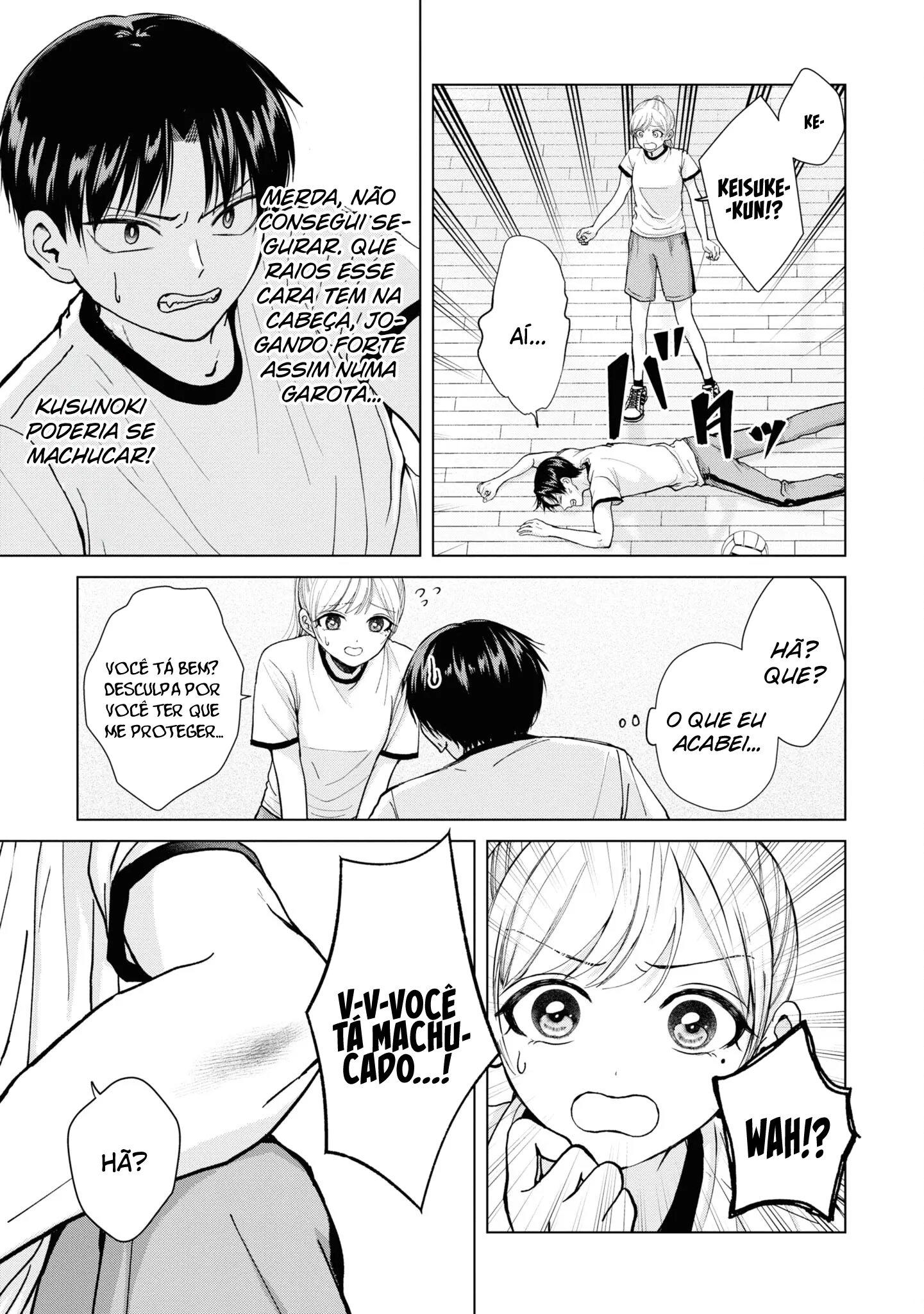 Kusunoki Fracassou em Estrear no Ensino Médio Capitulo 7 Pagina 10