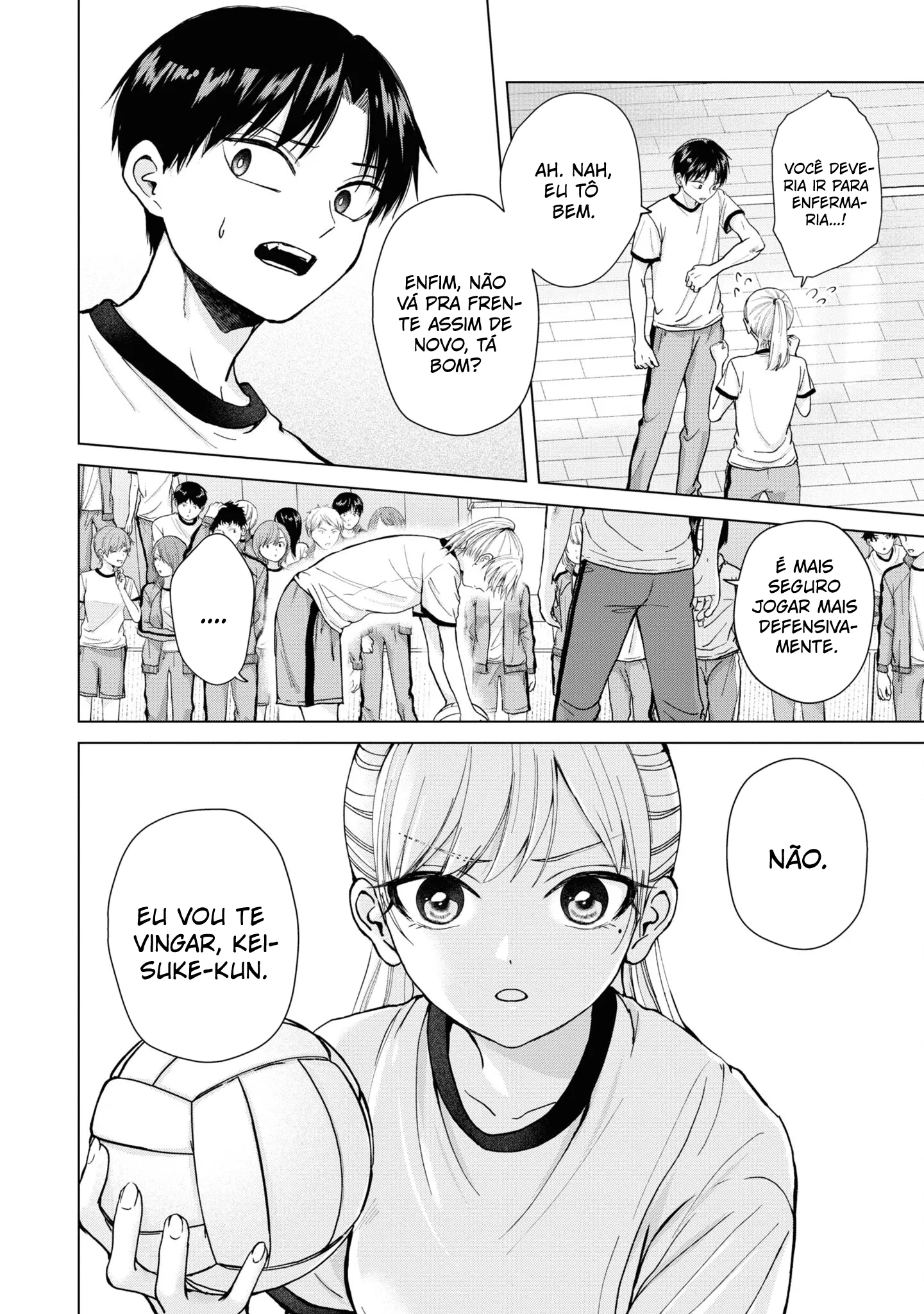 Kusunoki Fracassou em Estrear no Ensino Médio Capitulo 7 Pagina 11