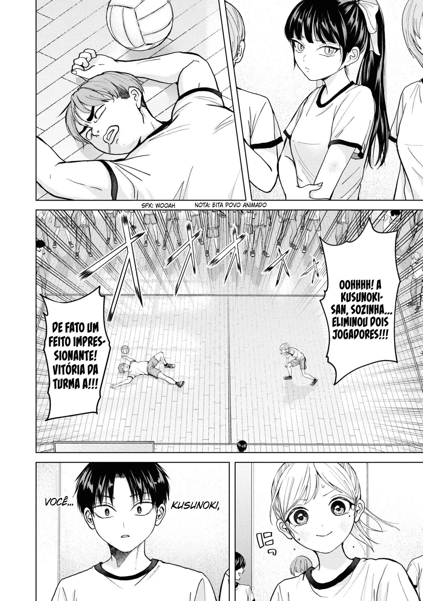 Kusunoki Fracassou em Estrear no Ensino Médio Capitulo 7 Pagina 13