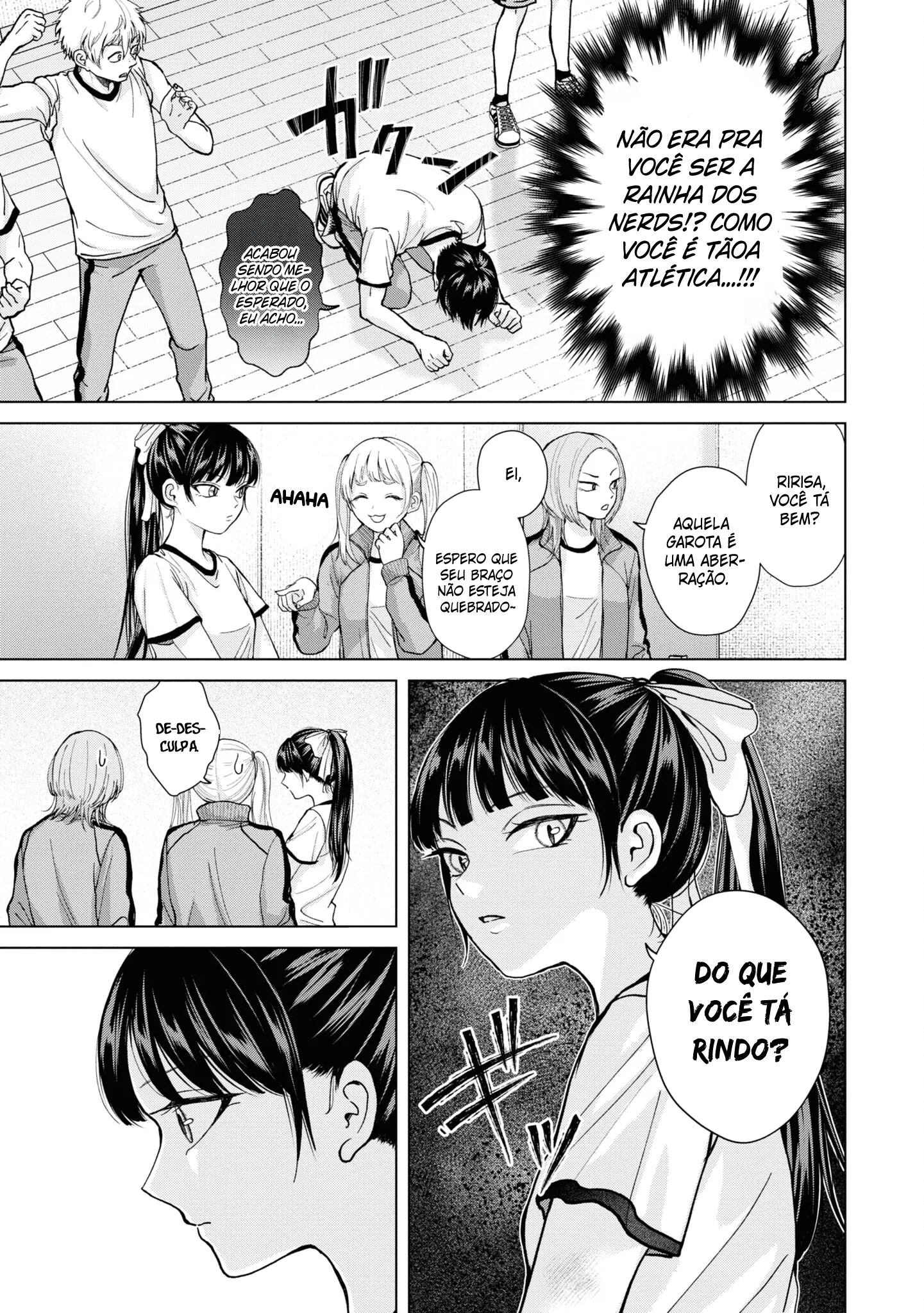 Kusunoki Fracassou em Estrear no Ensino Médio Capitulo 7 Pagina 14