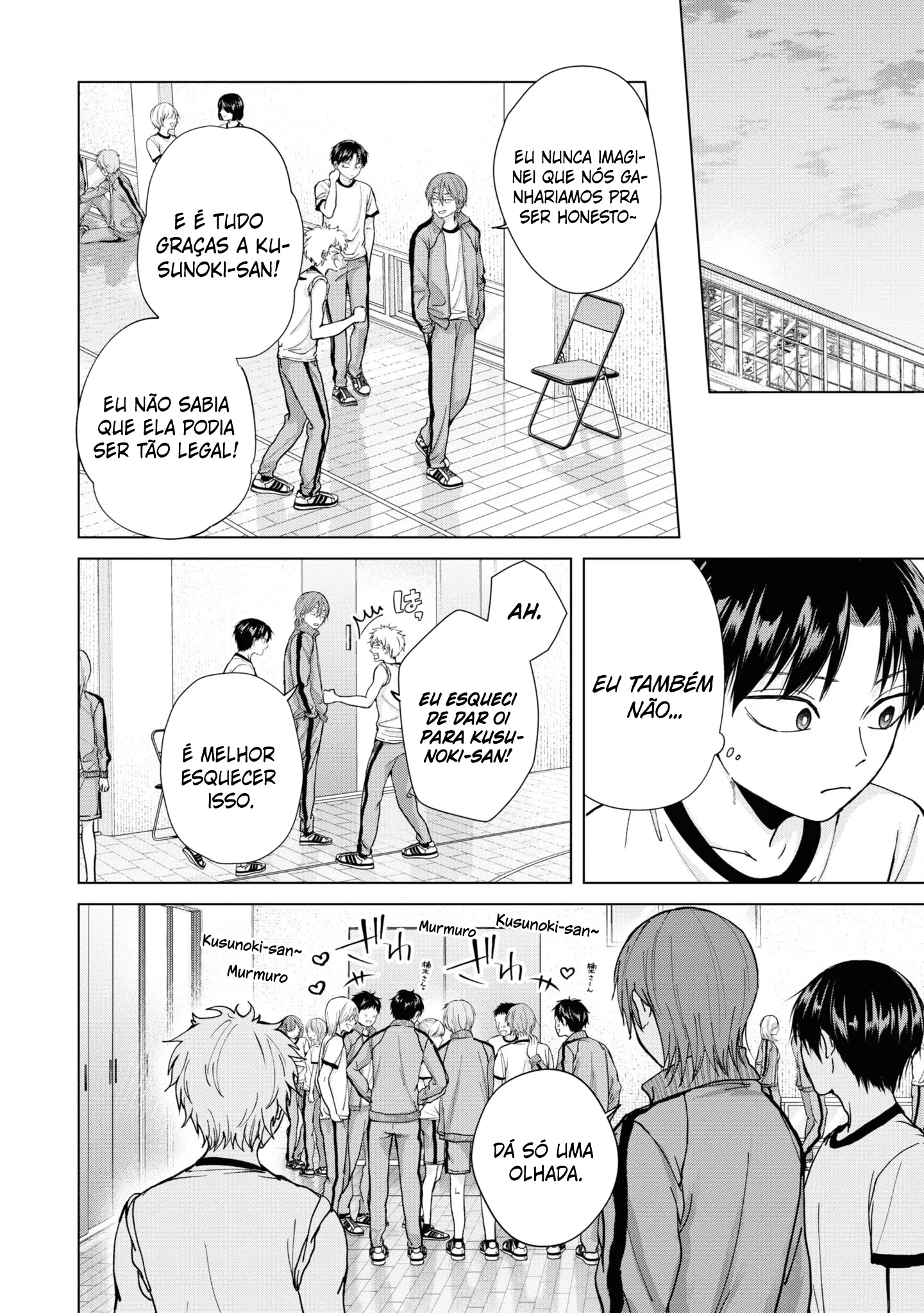 Kusunoki Fracassou em Estrear no Ensino Médio Capitulo 7 Pagina 15