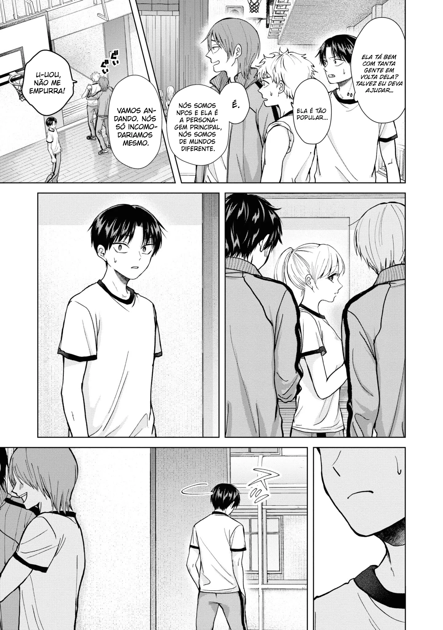 Kusunoki Fracassou em Estrear no Ensino Médio Capitulo 7 Pagina 16