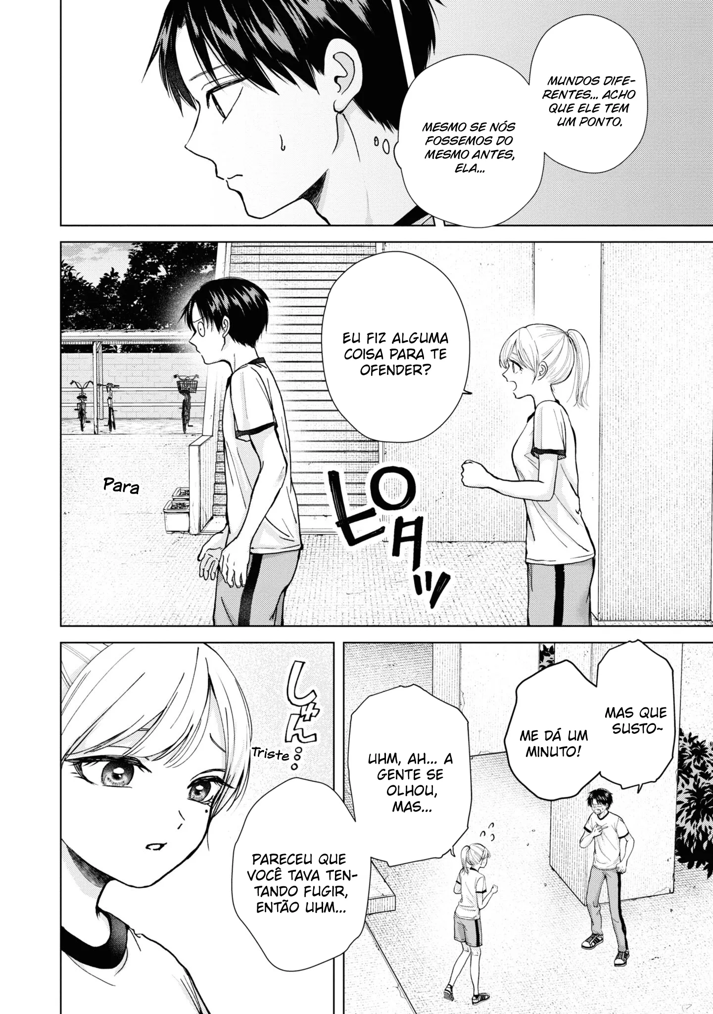 Kusunoki Fracassou em Estrear no Ensino Médio Capitulo 7 Pagina 17